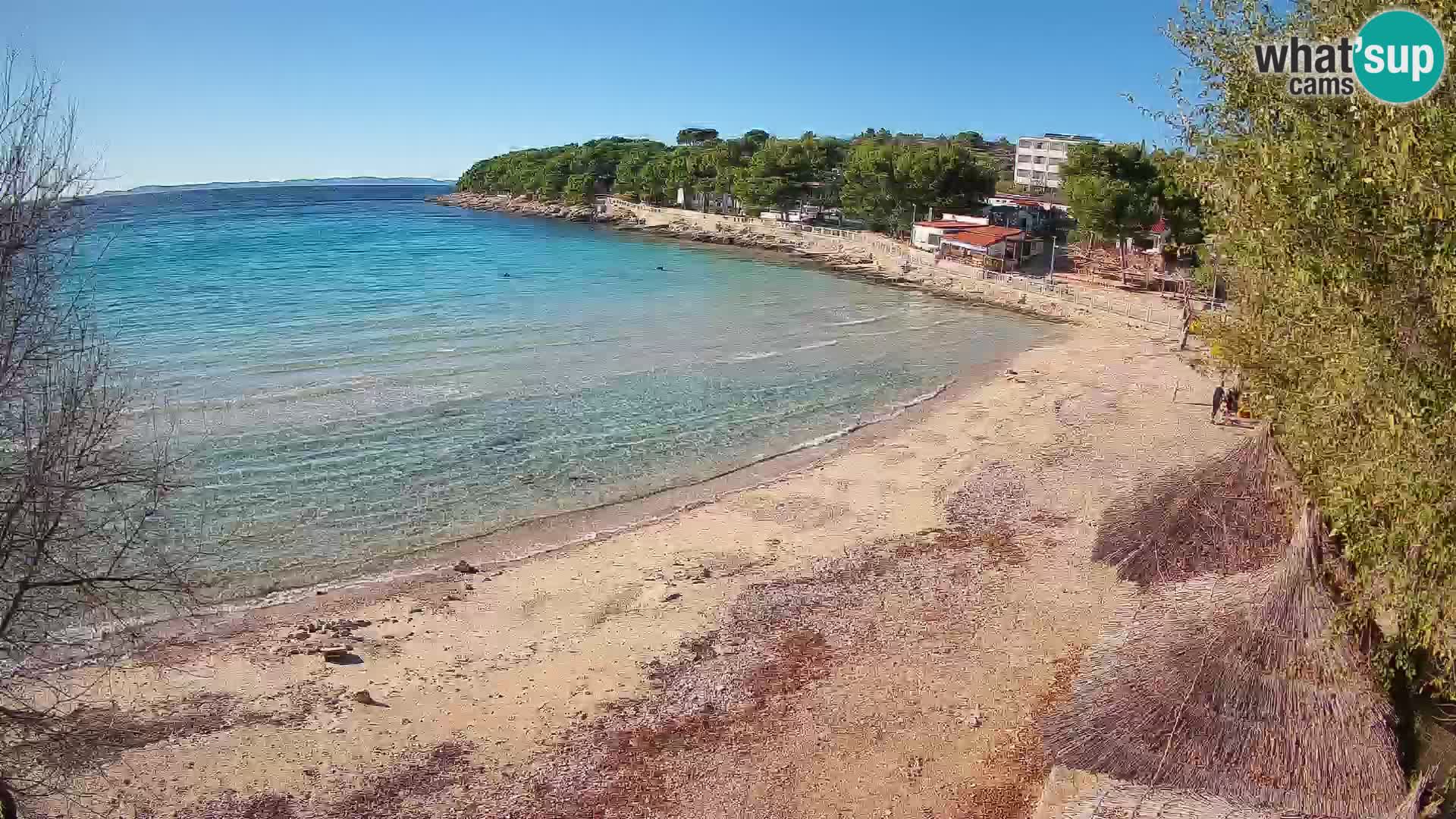Plaža Slanica Murter – web kamera