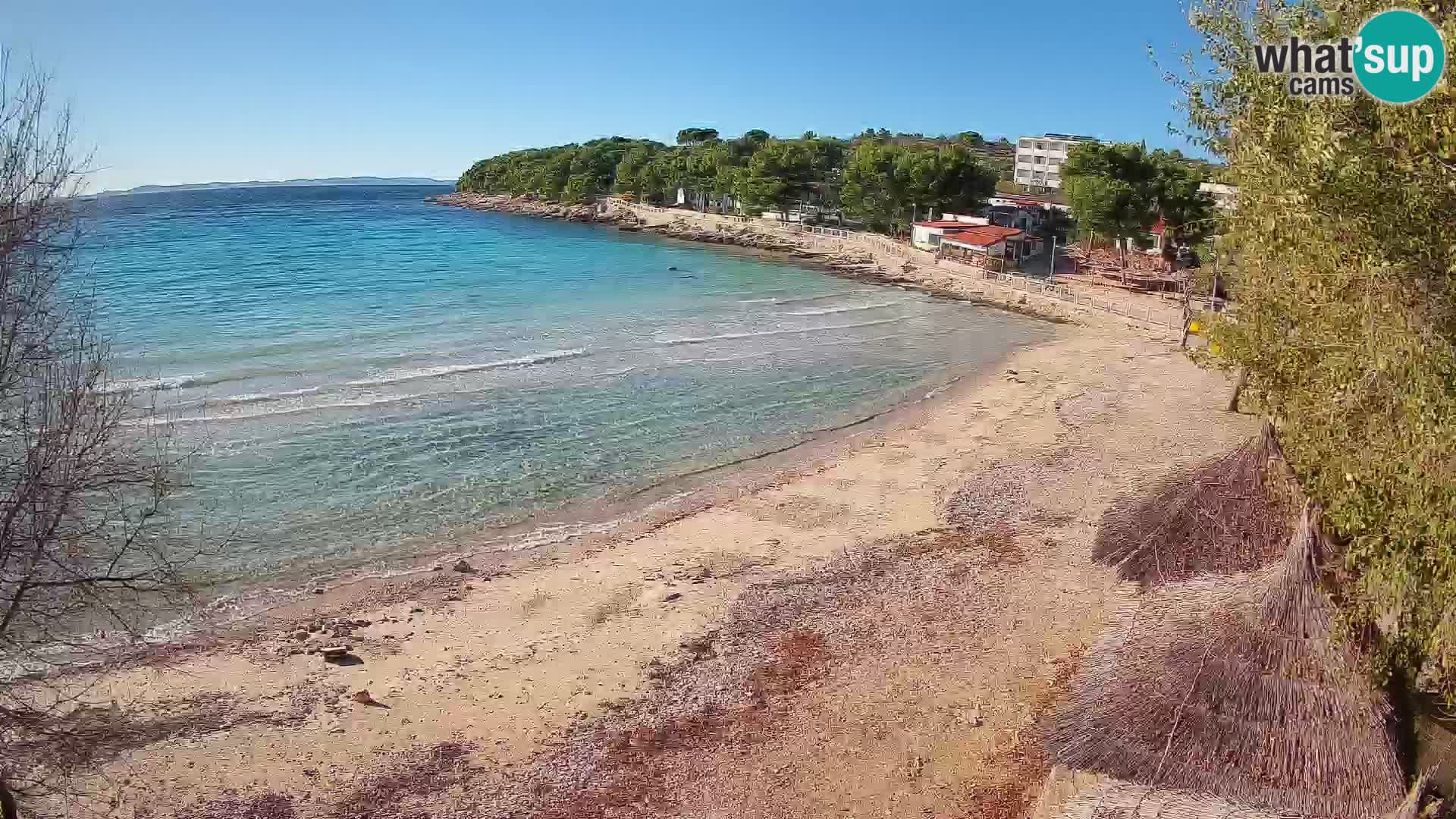 Plaža Slanica Murter – kamera v živo
