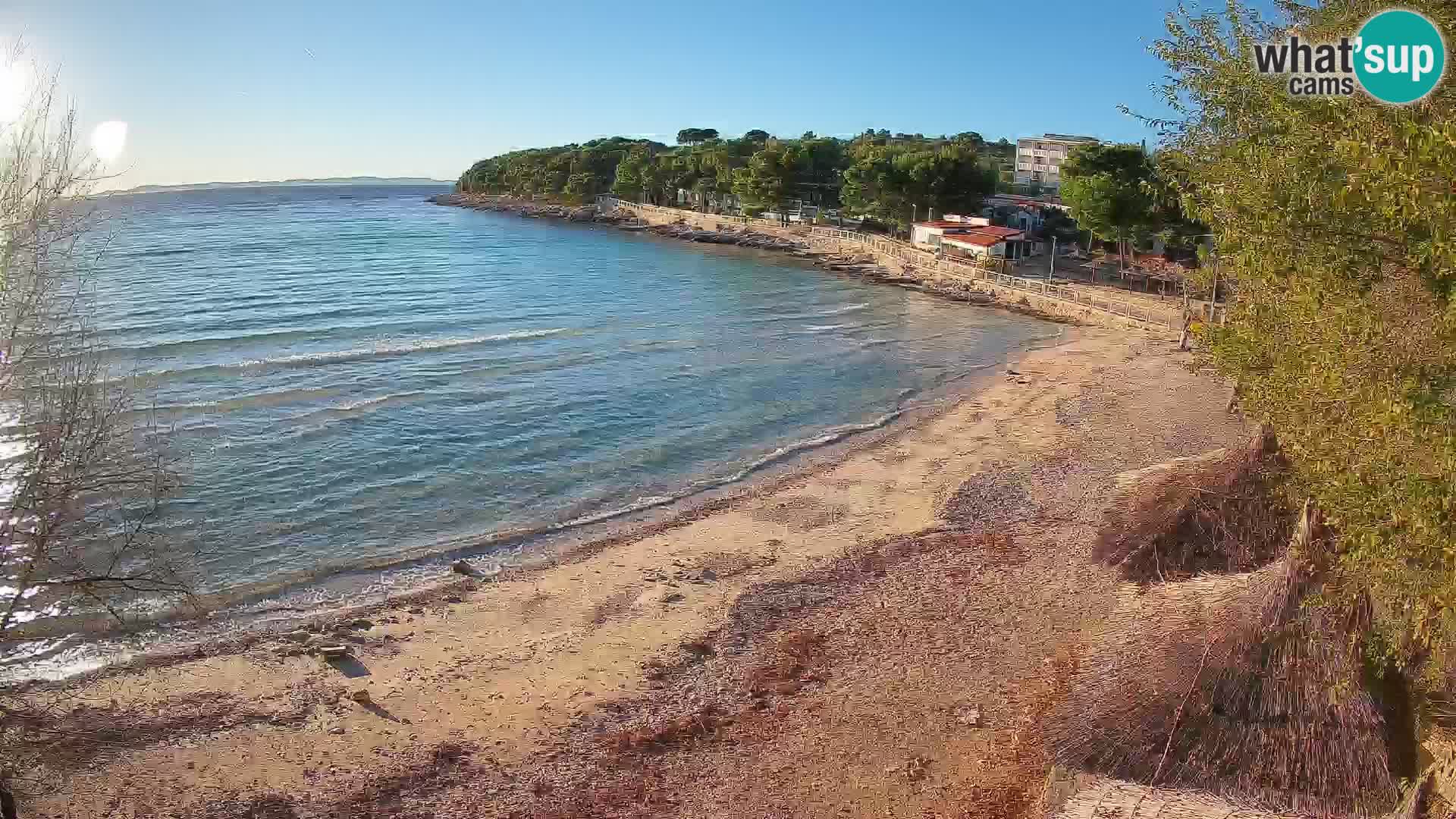Plaža Slanica Murter – web kamera