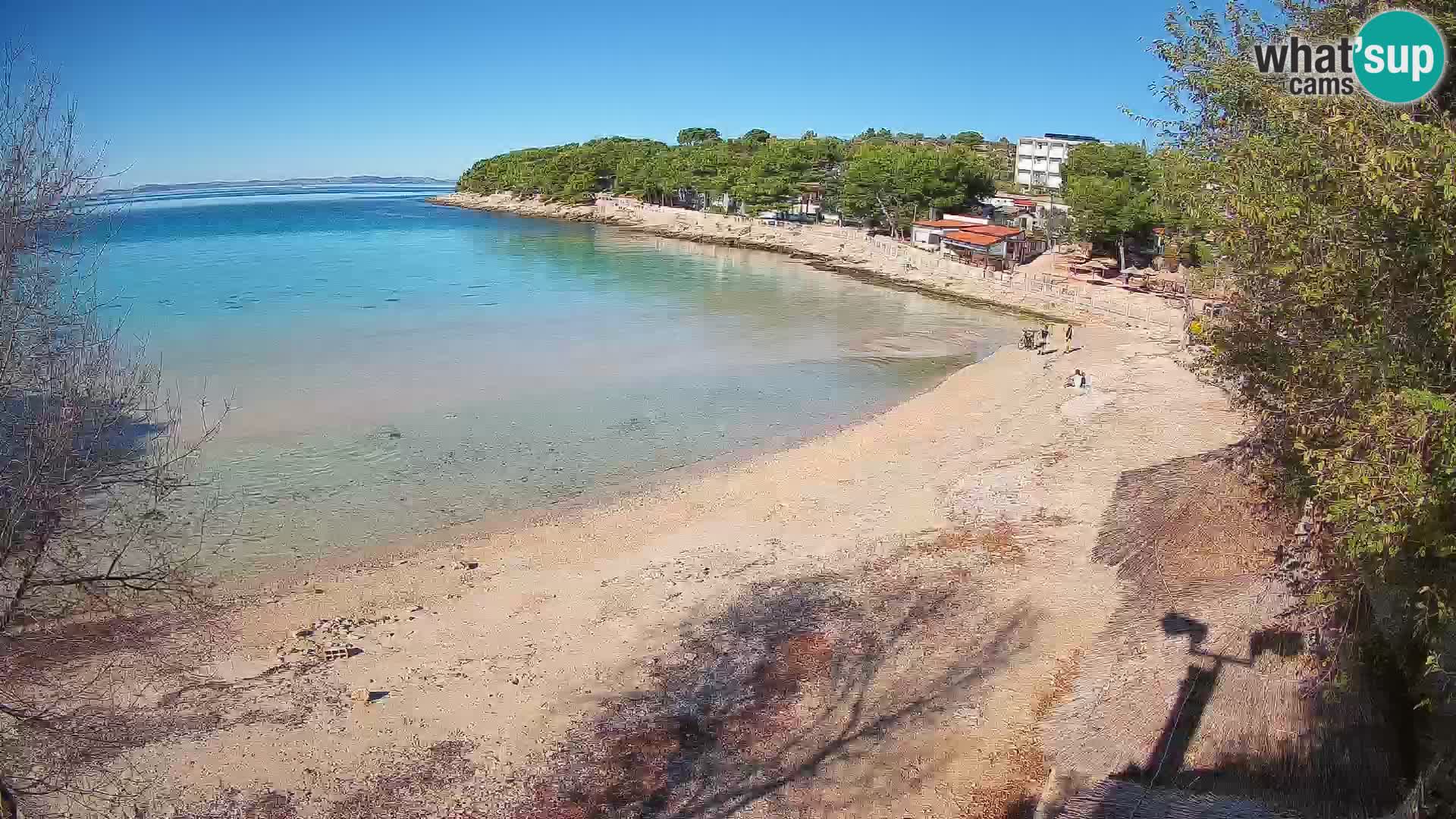 Plaža Slanica Murter – web kamera