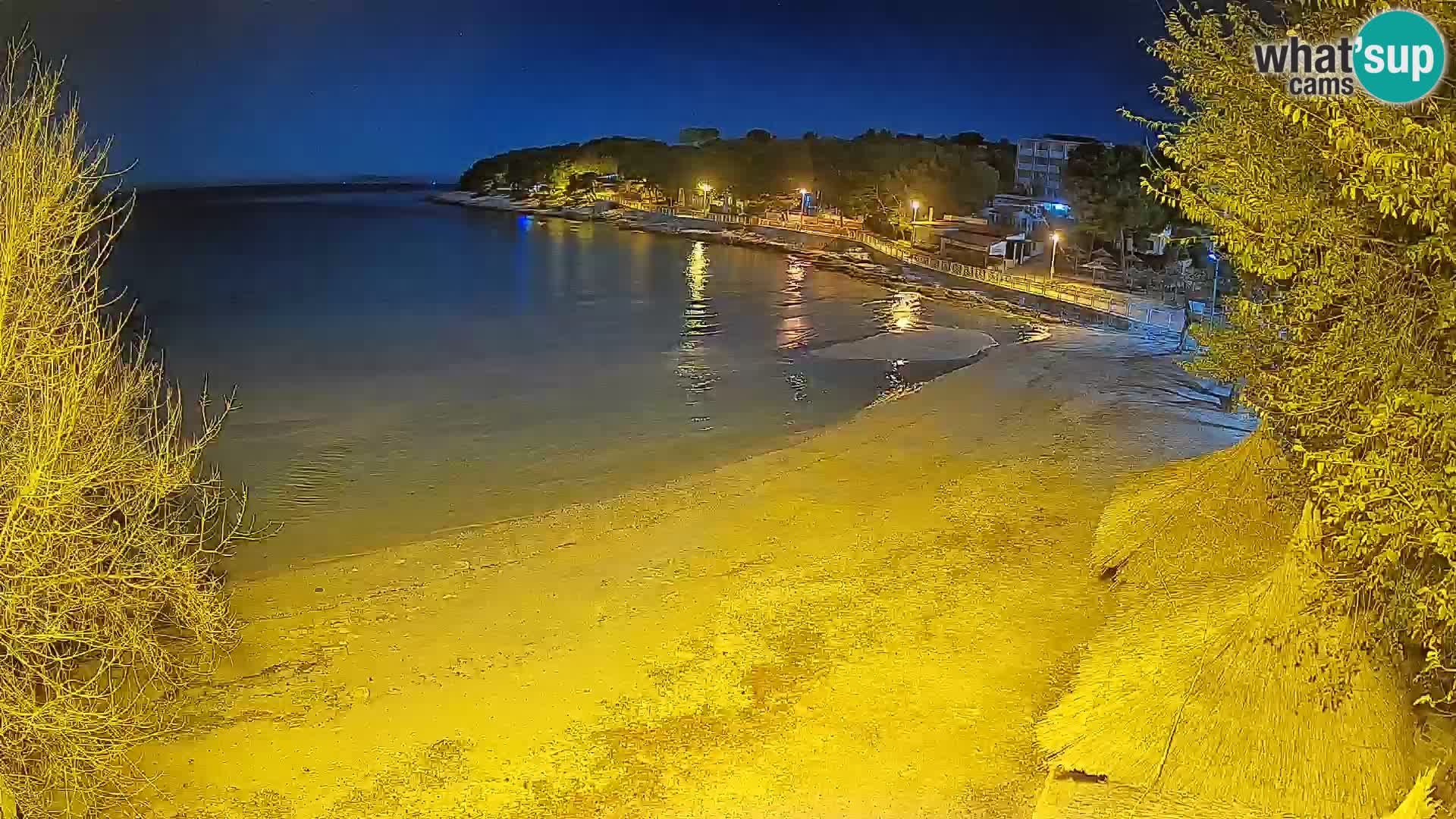 Strand Slanica Murter – webcam