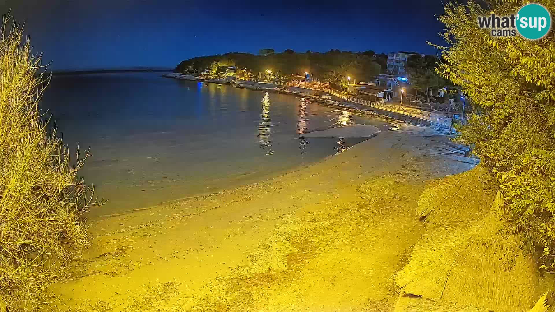 Plaža Slanica Murter – web kamera