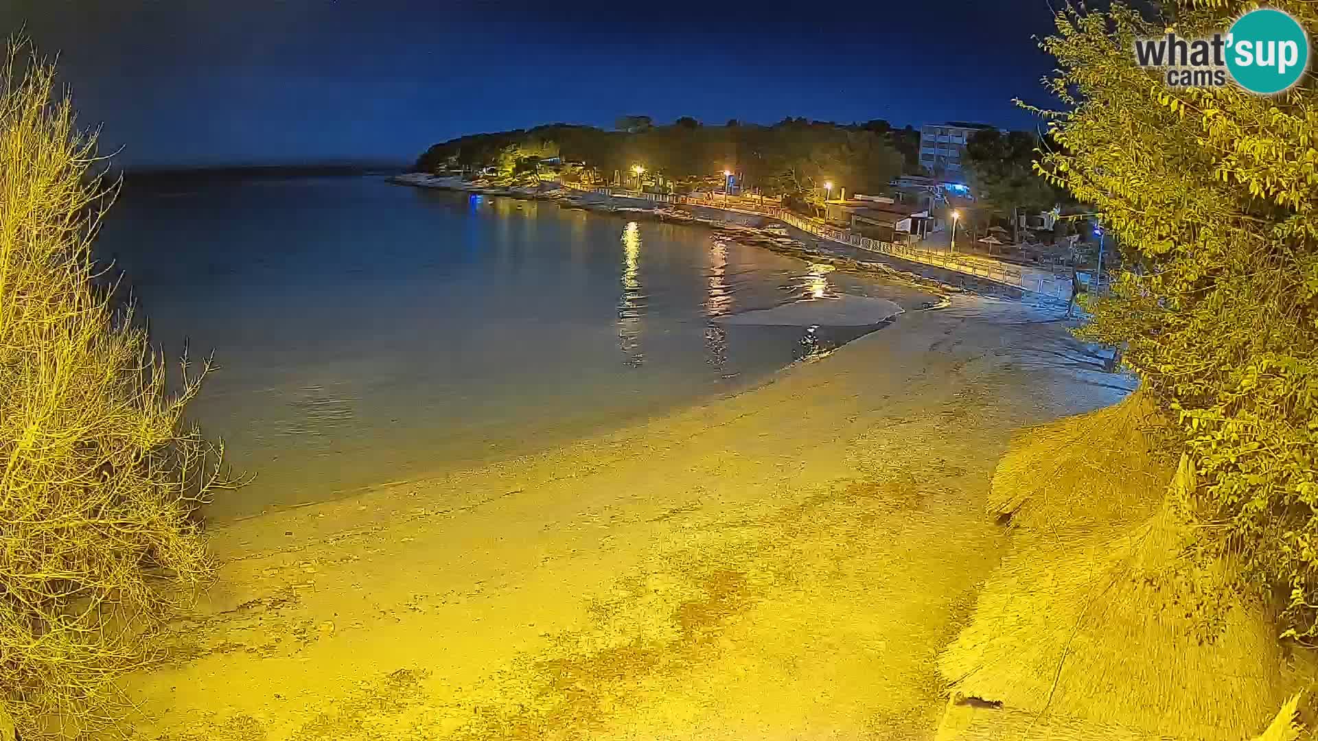 Strand Slanica Murter – webcam