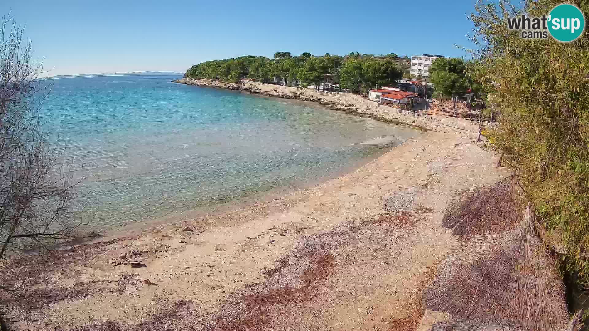 Plaža Slanica Murter – kamera v živo