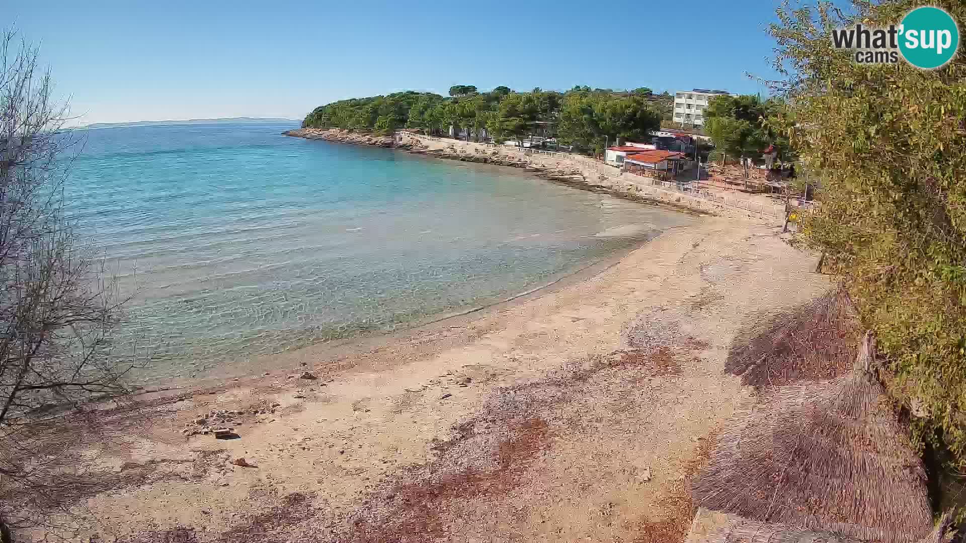 Plaža Slanica Murter – kamera v živo
