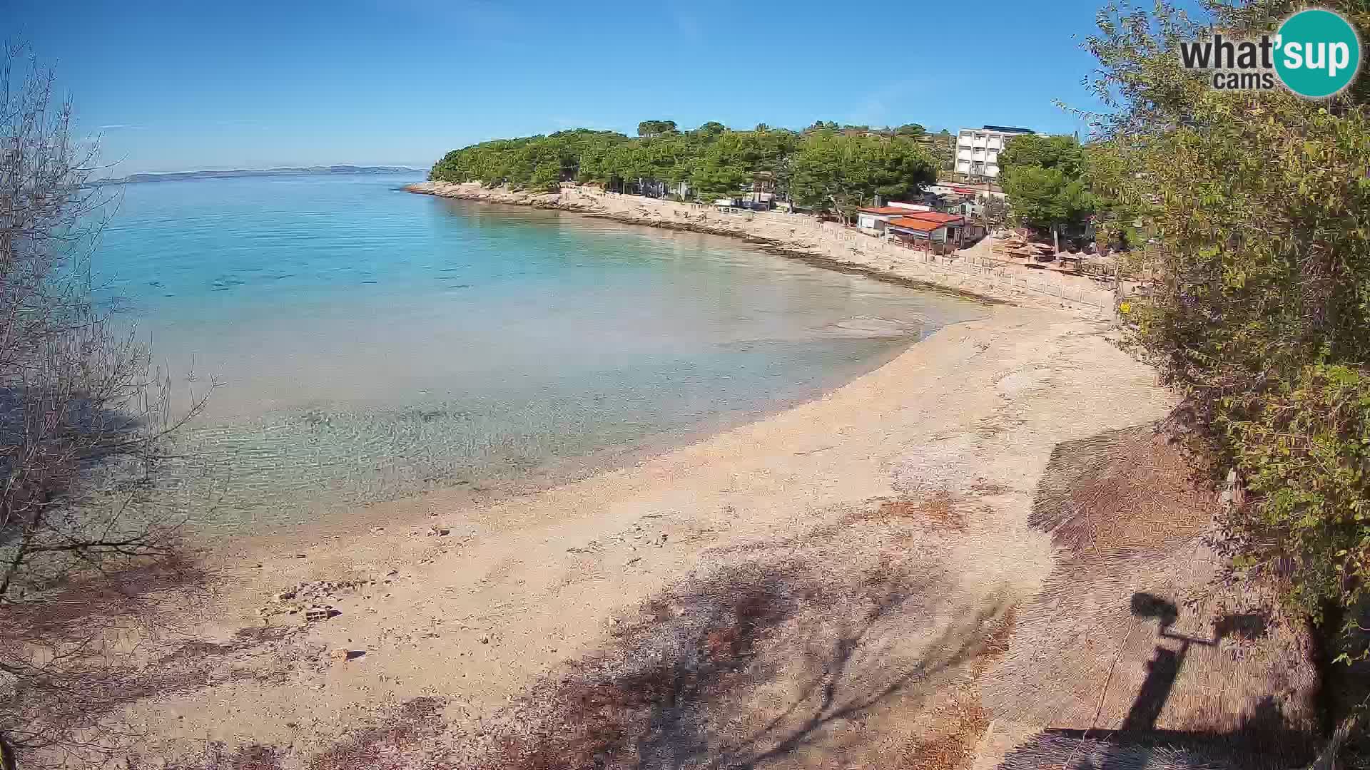 Strand Slanica Murter – webcam