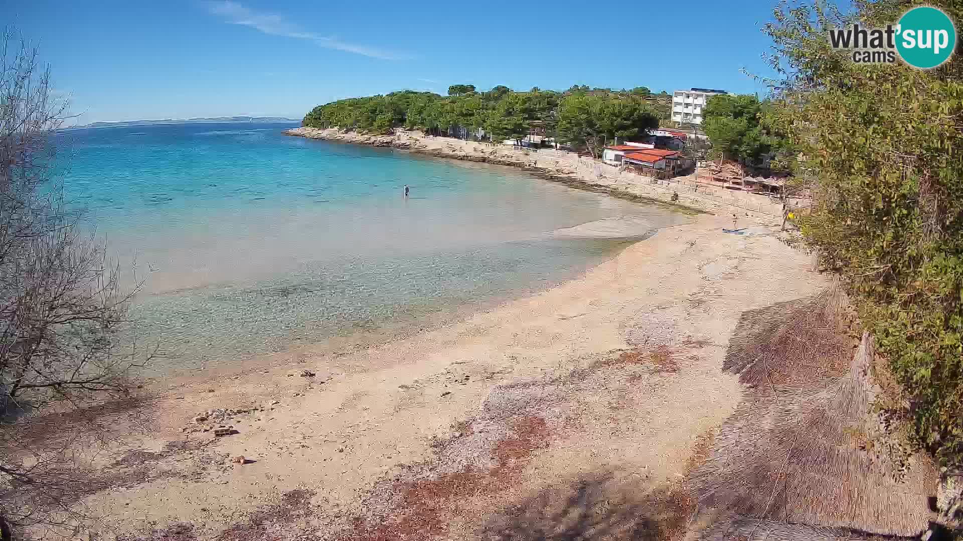 Plaža Slanica Murter – web kamera
