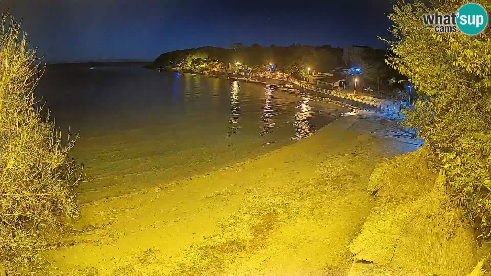 Strand Slanica Murter – webcam