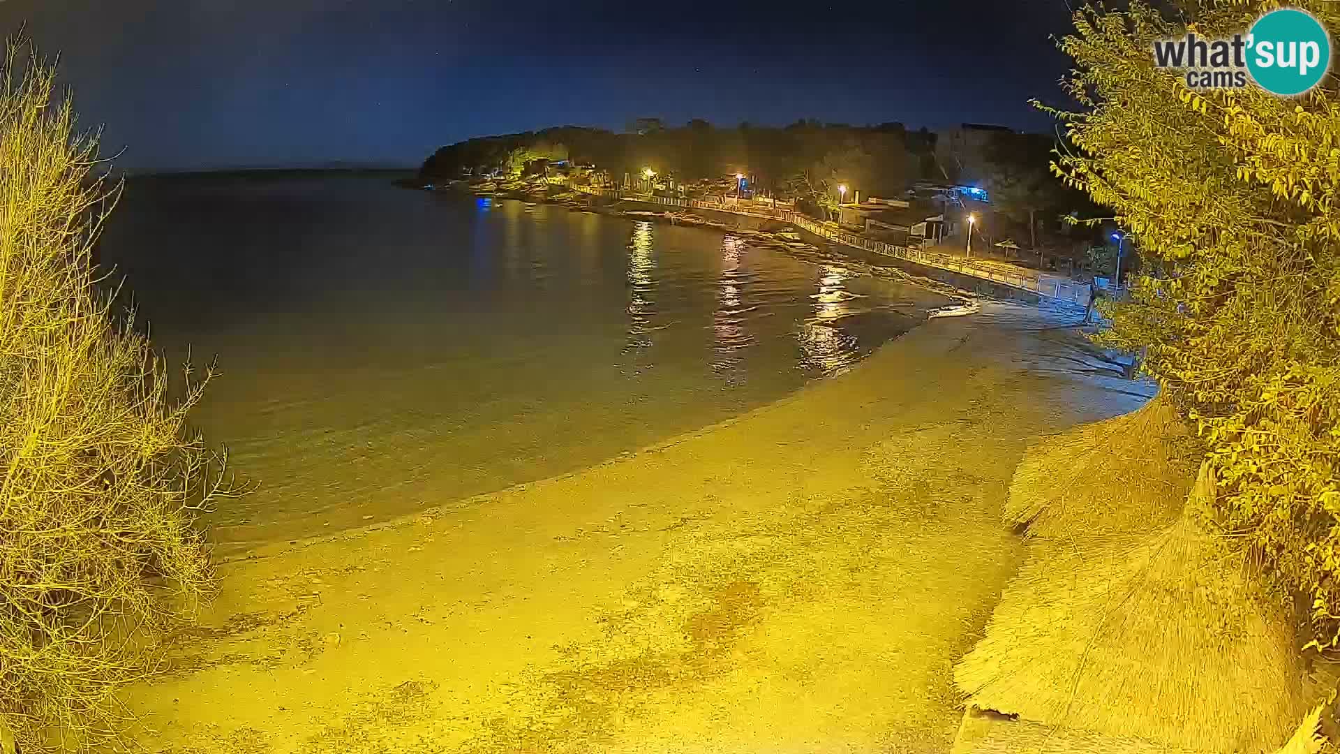 Strand Slanica Murter – webcam