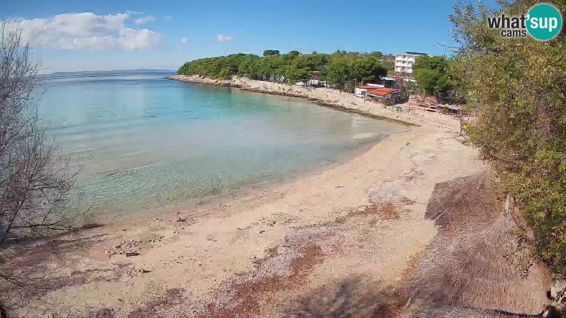 Strand Slanica Murter – webcam