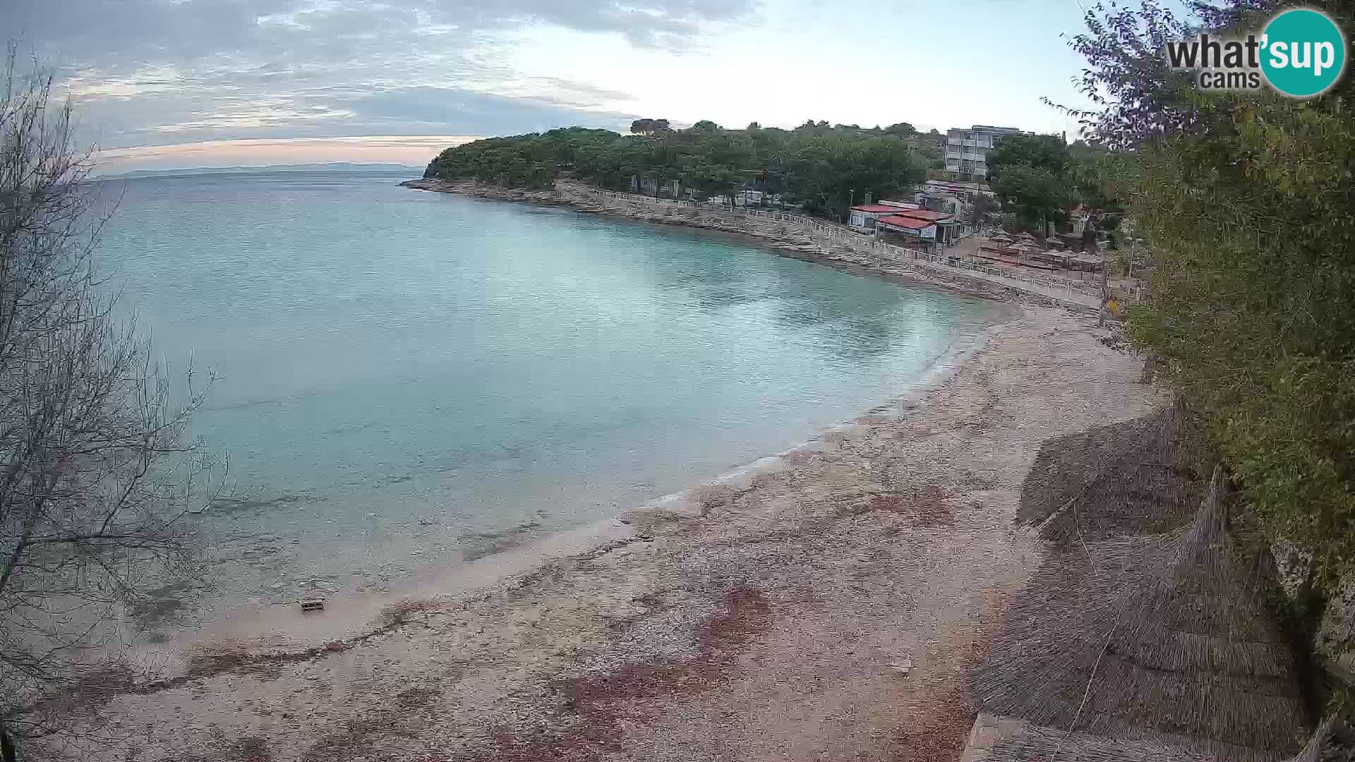 Strand Slanica Murter – webcam