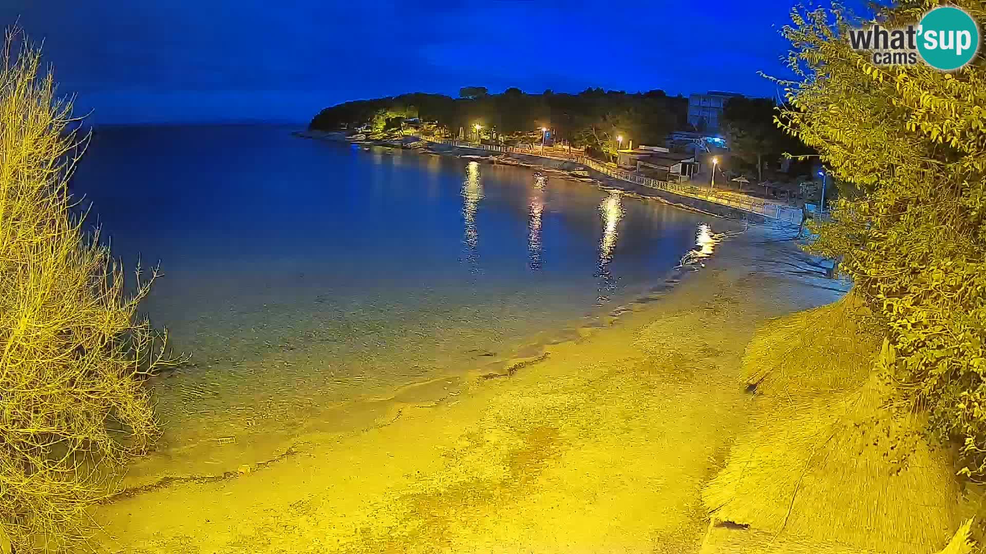 Plaža Slanica Murter – web kamera