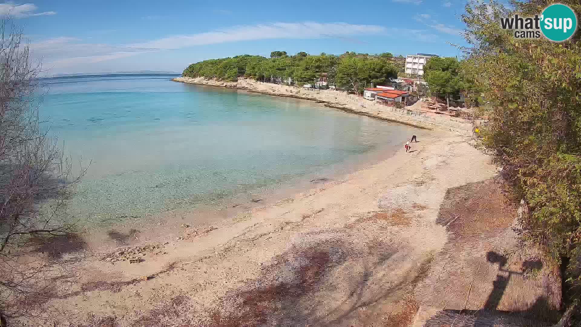 Plaža Slanica Murter – web kamera