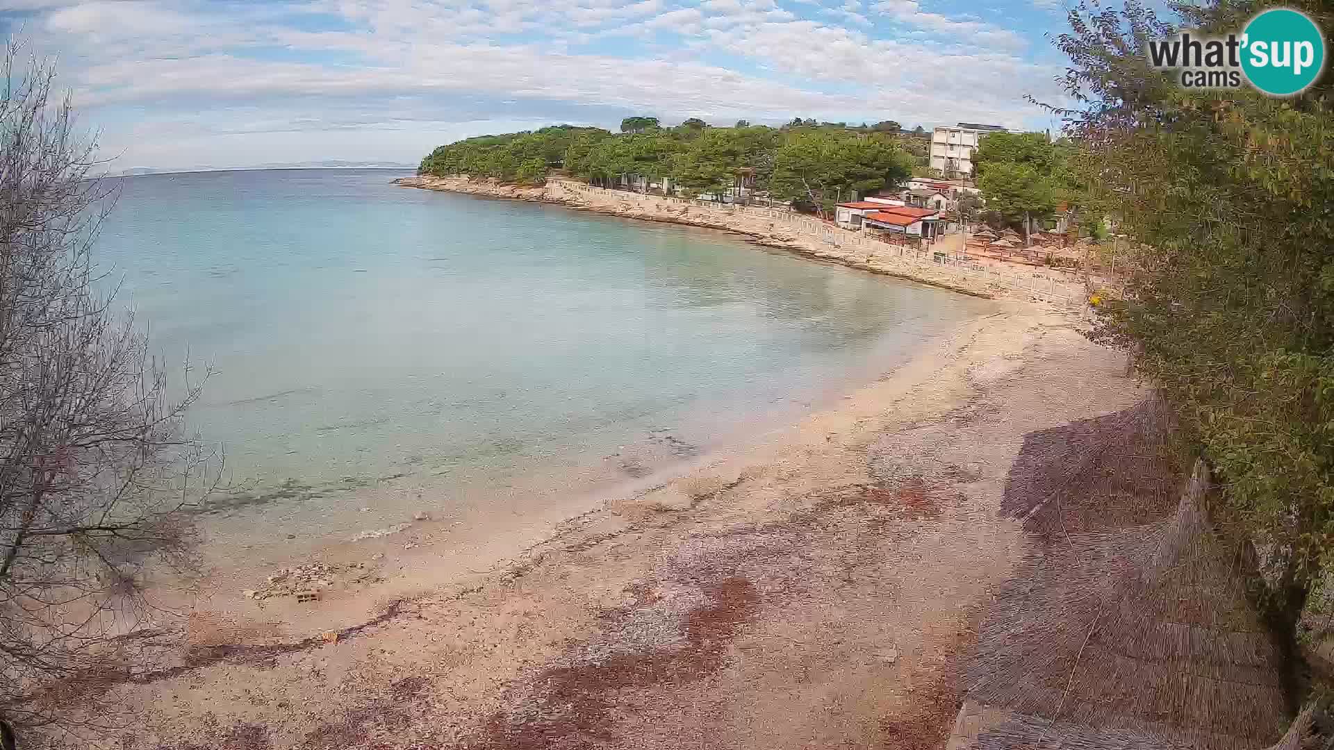 Plaža Slanica Murter – kamera v živo