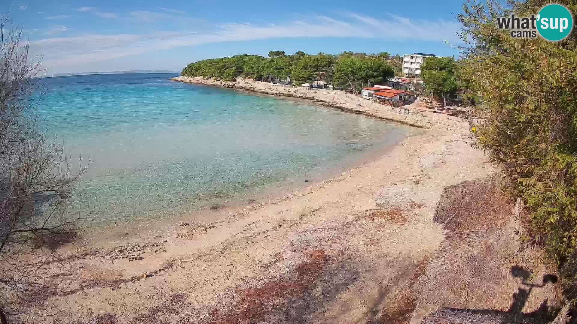 Strand Slanica Murter – webcam