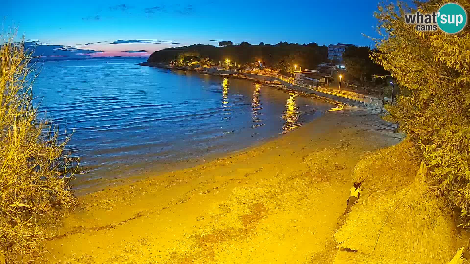 Strand Slanica Murter – webcam
