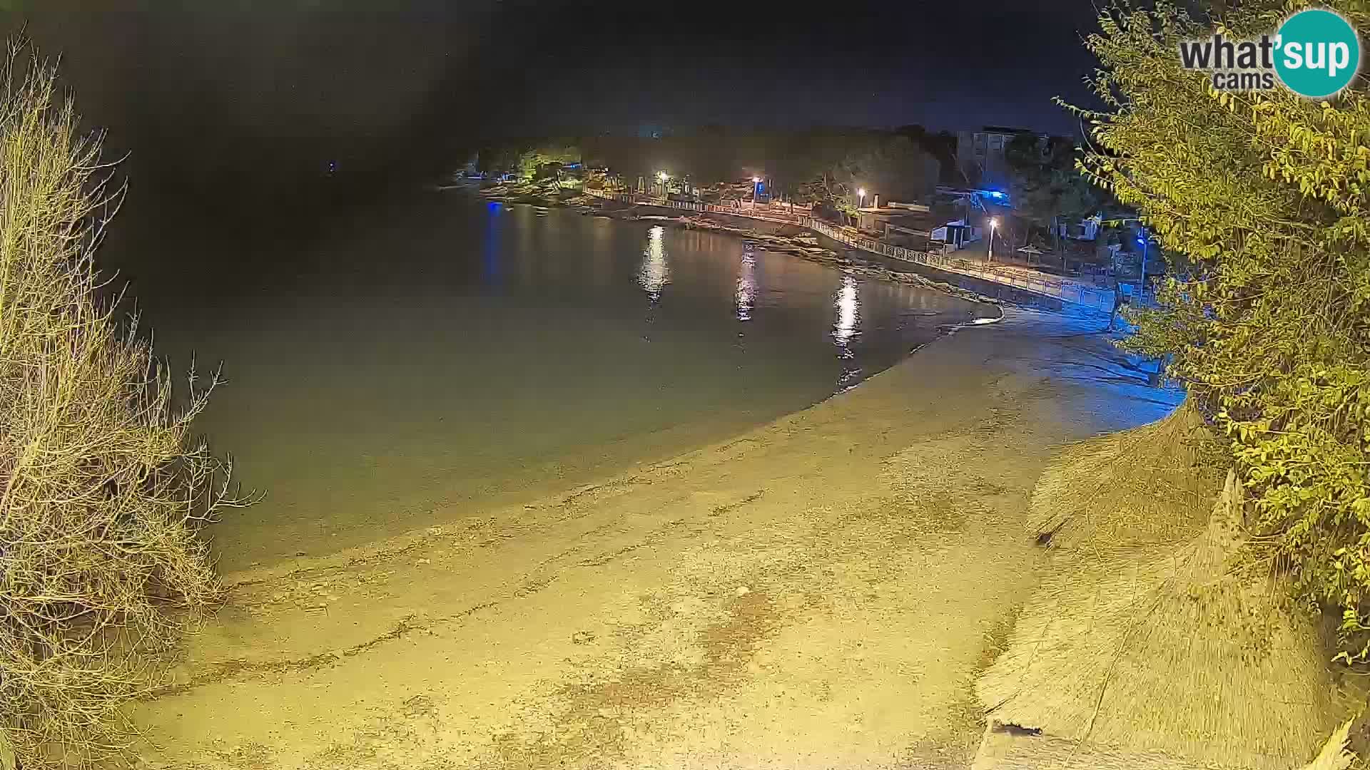Strand Slanica Murter – webcam