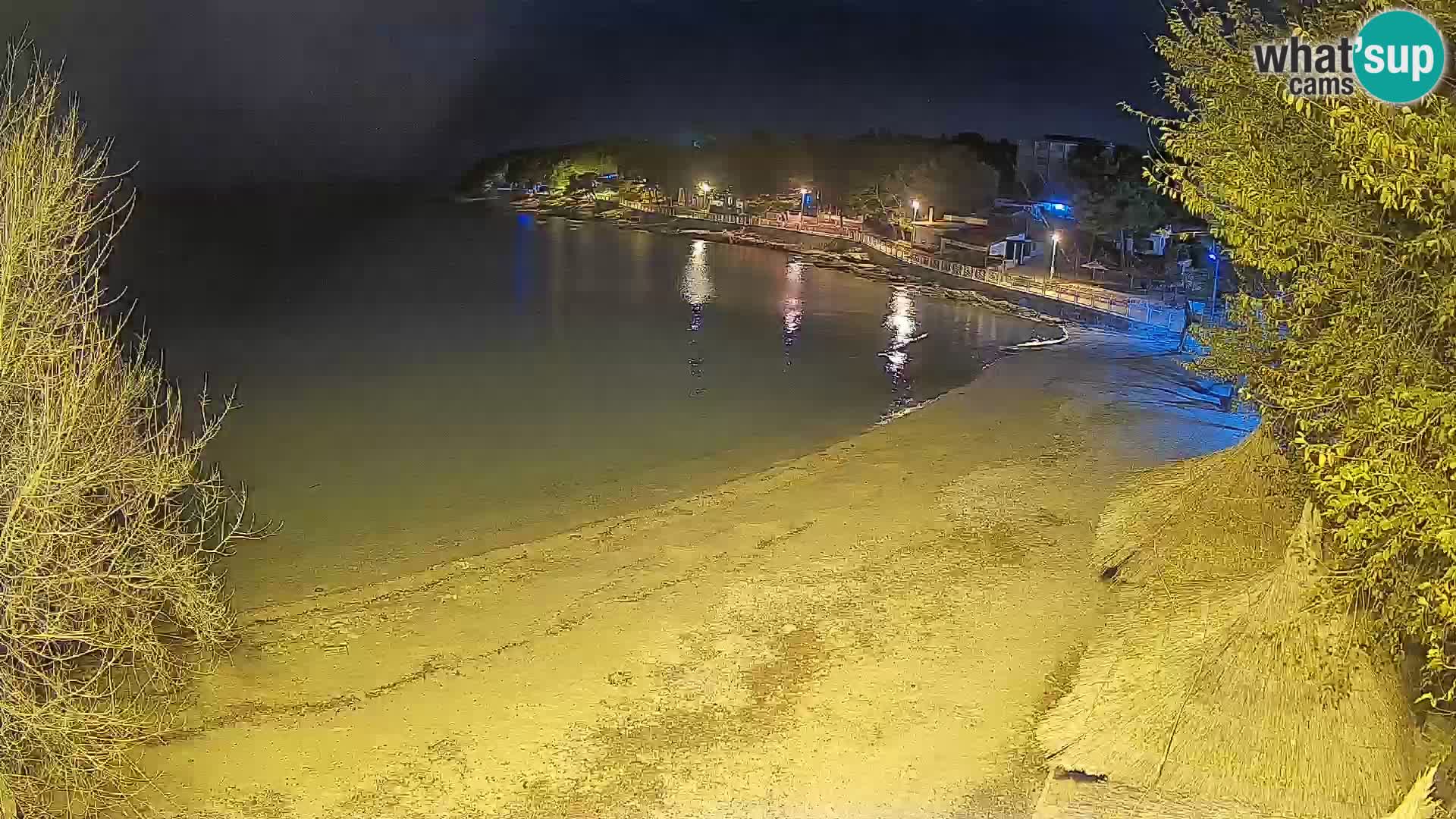 Strand Slanica Murter – webcam