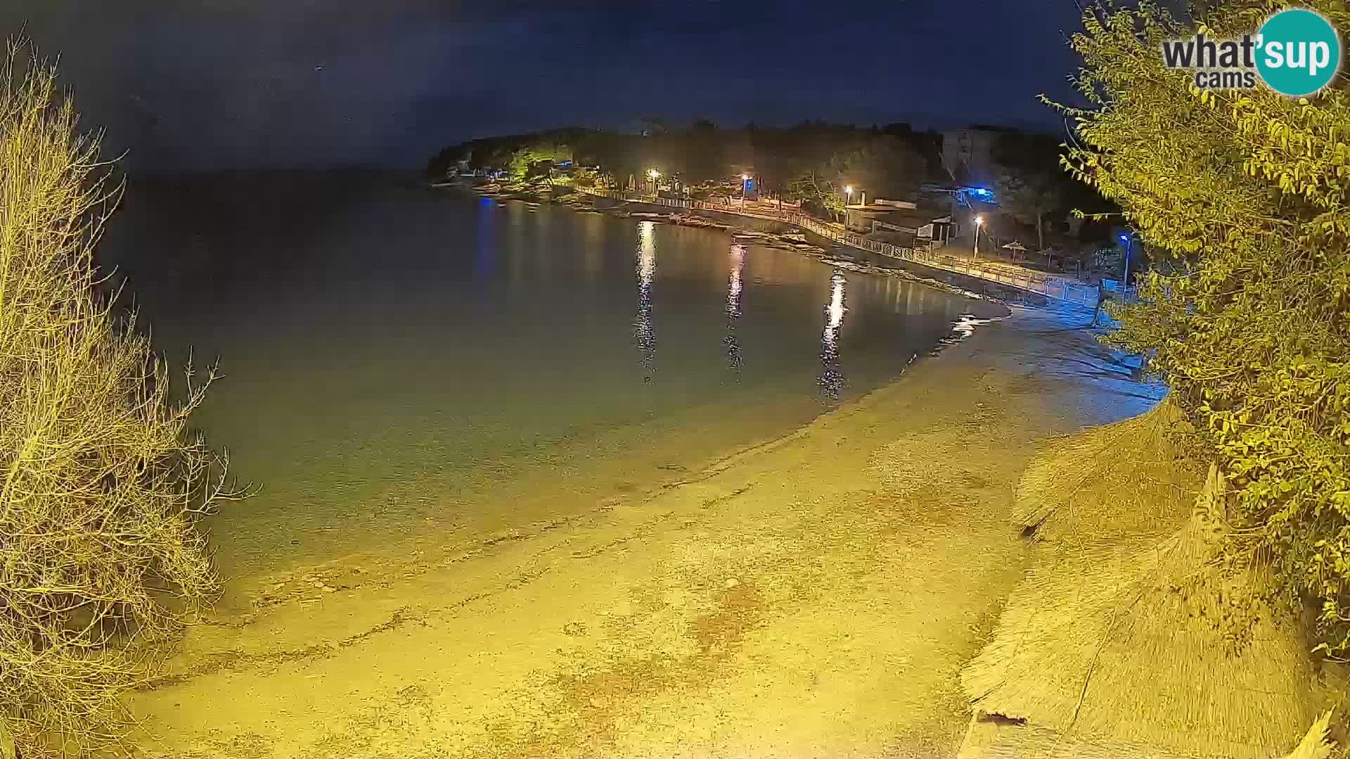 Strand Slanica Murter – webcam