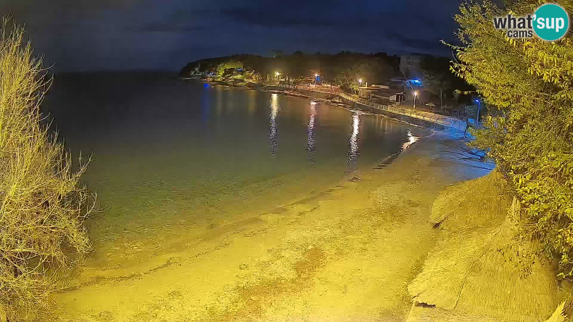Strand Slanica Murter – webcam