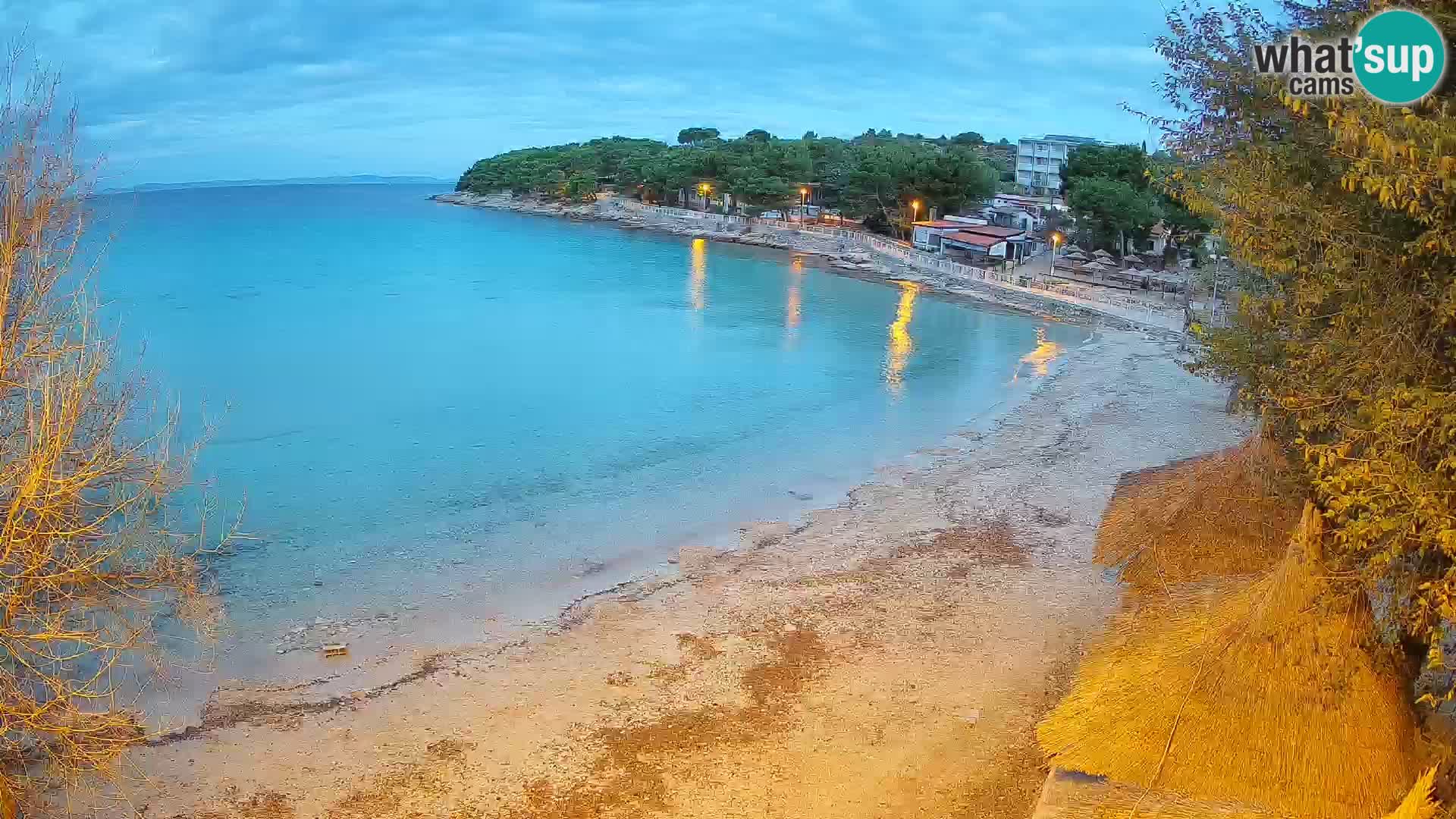 Strand Slanica Murter – webcam