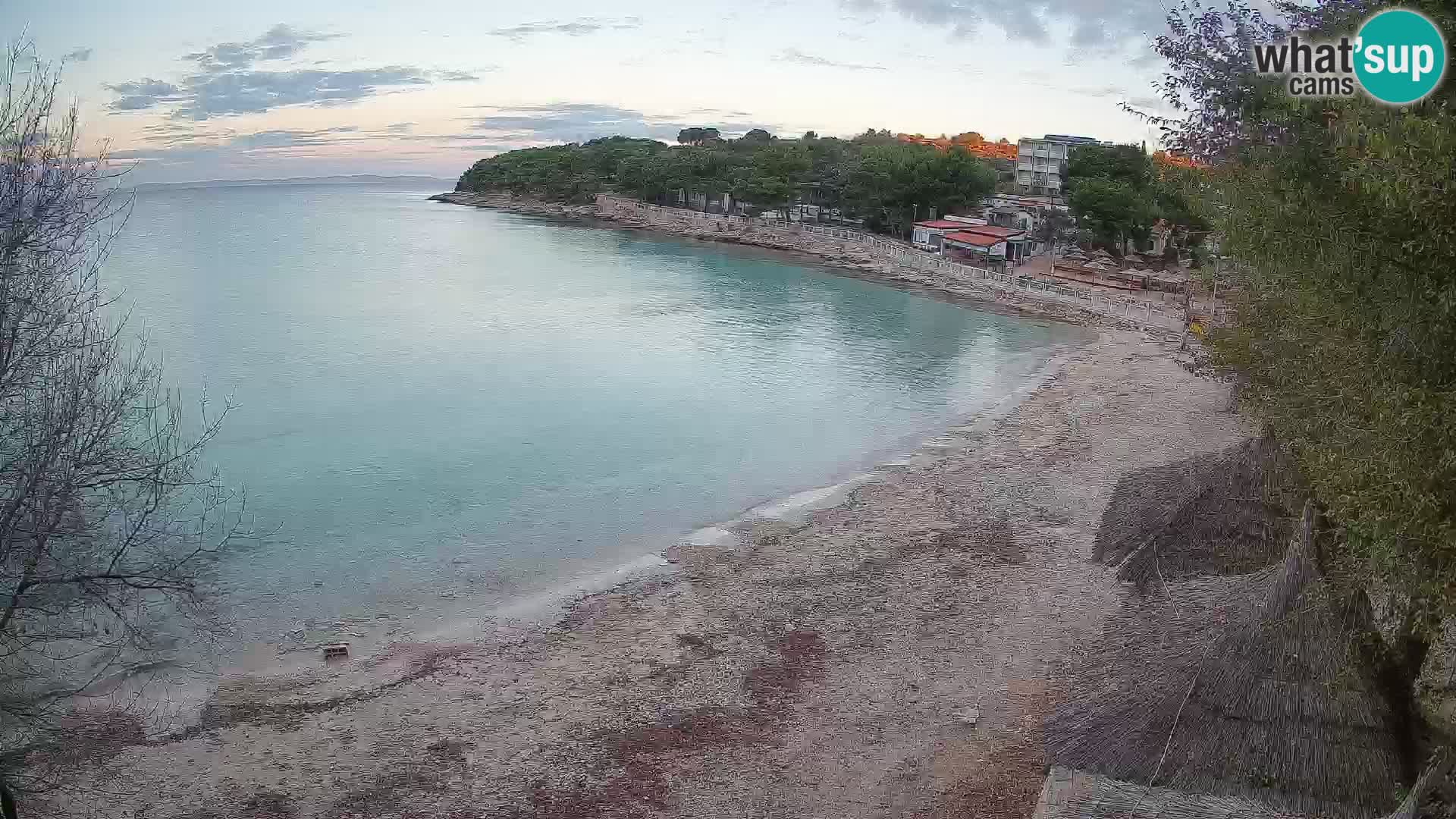 Plaža Slanica Murter – web kamera