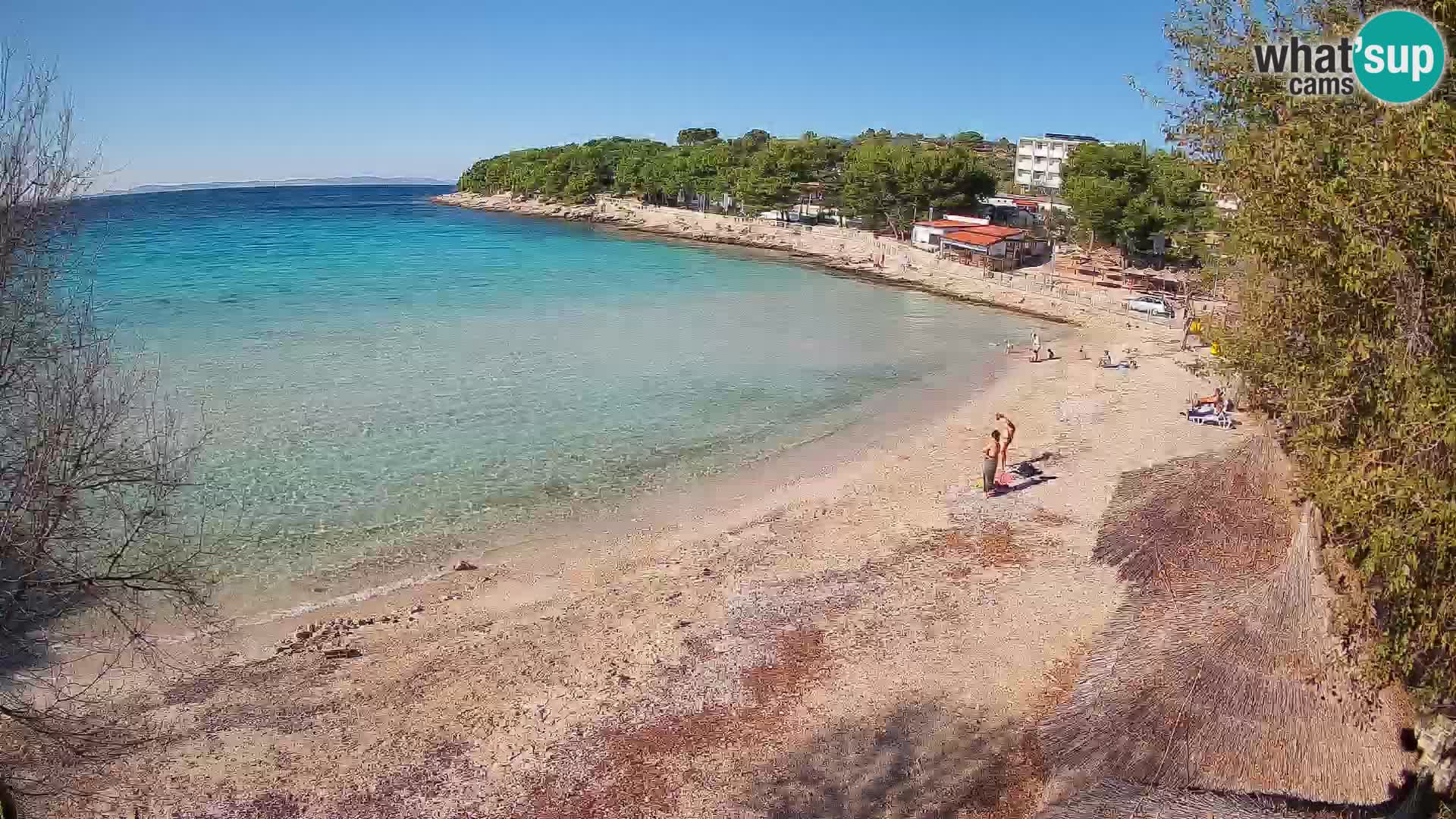 Strand Slanica Murter – webcam