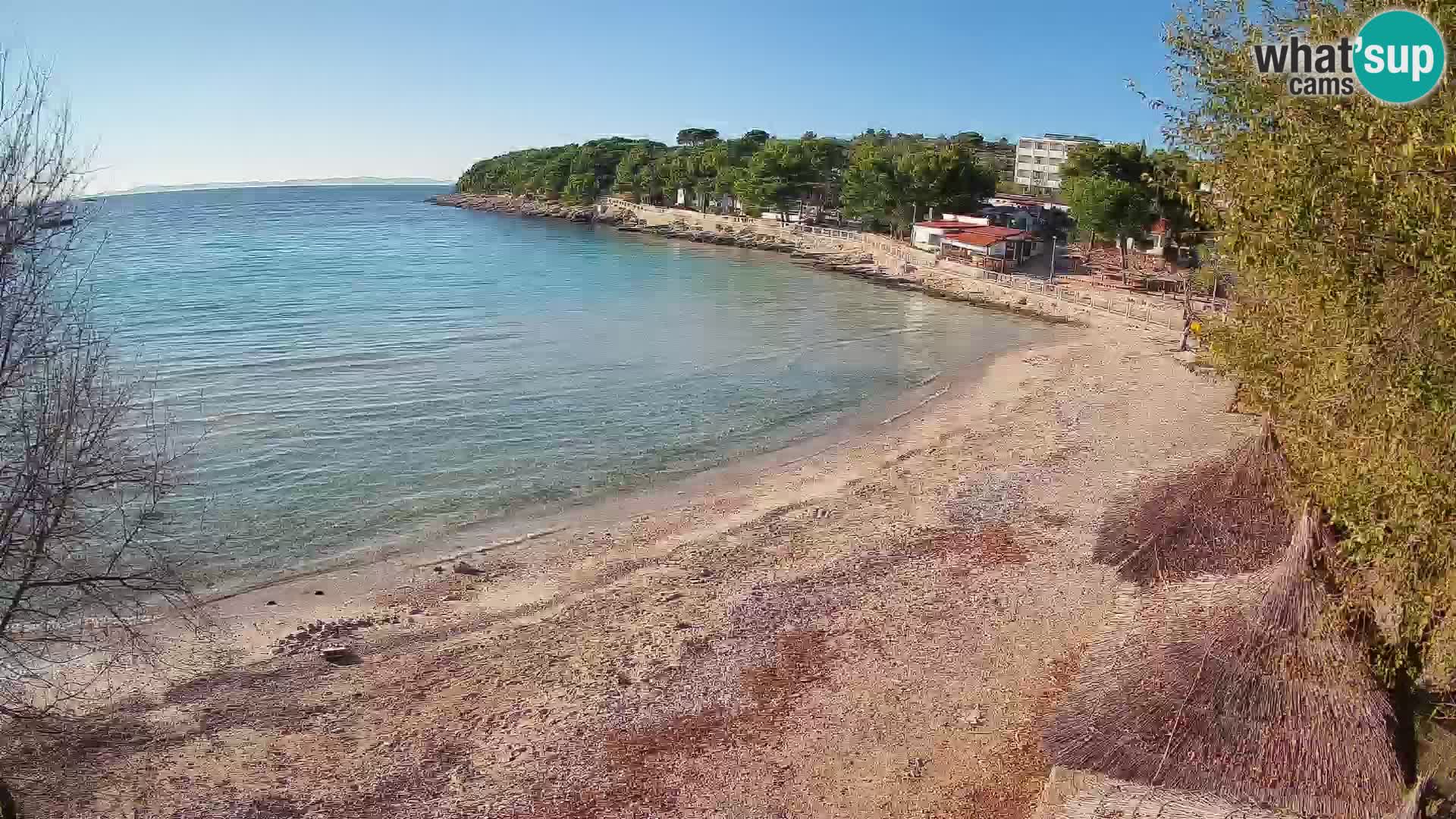 Strand Slanica Murter – webcam