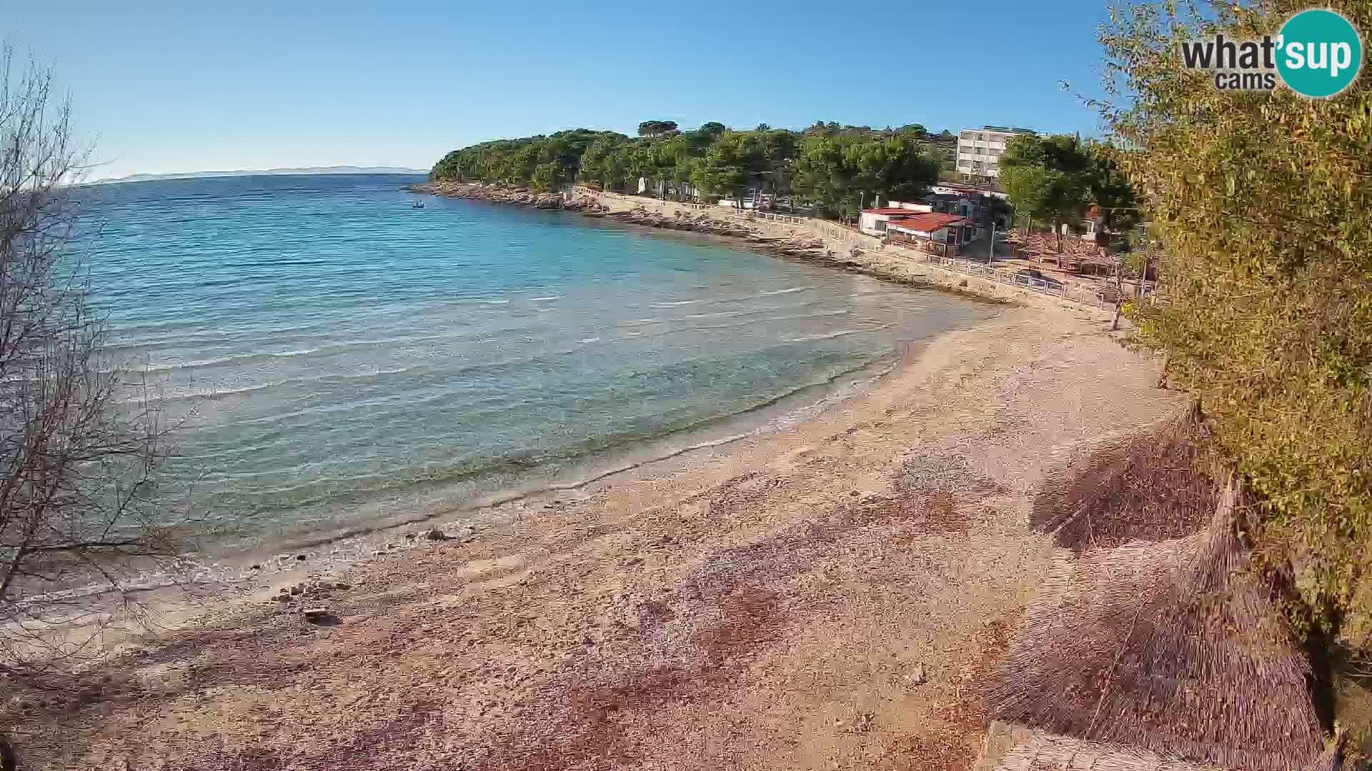 Plaža Slanica Murter – web kamera