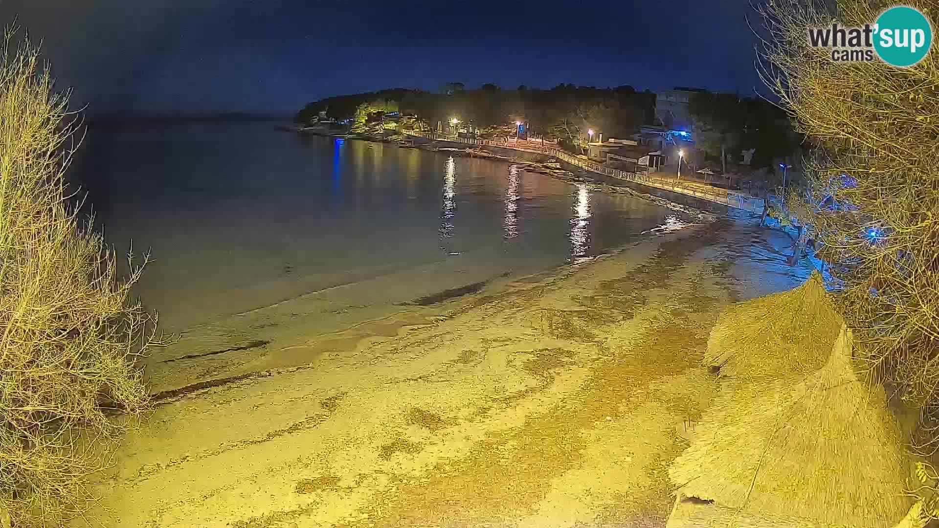 Plaža Slanica Murter – kamera v živo