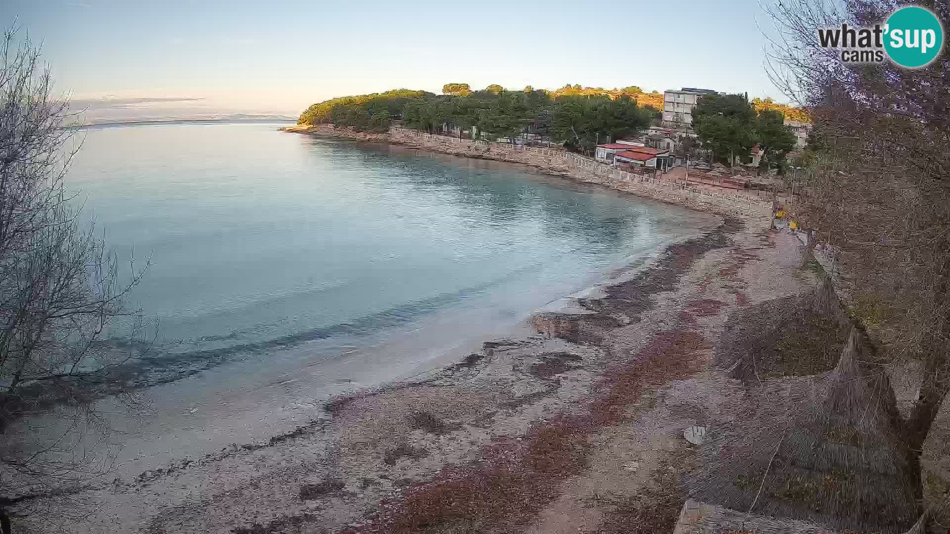 Strand Slanica Murter – webcam