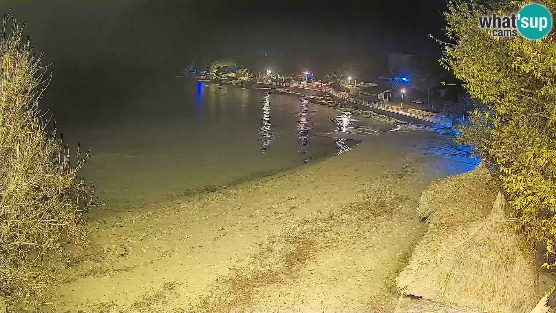 Plaža Slanica Murter – kamera v živo