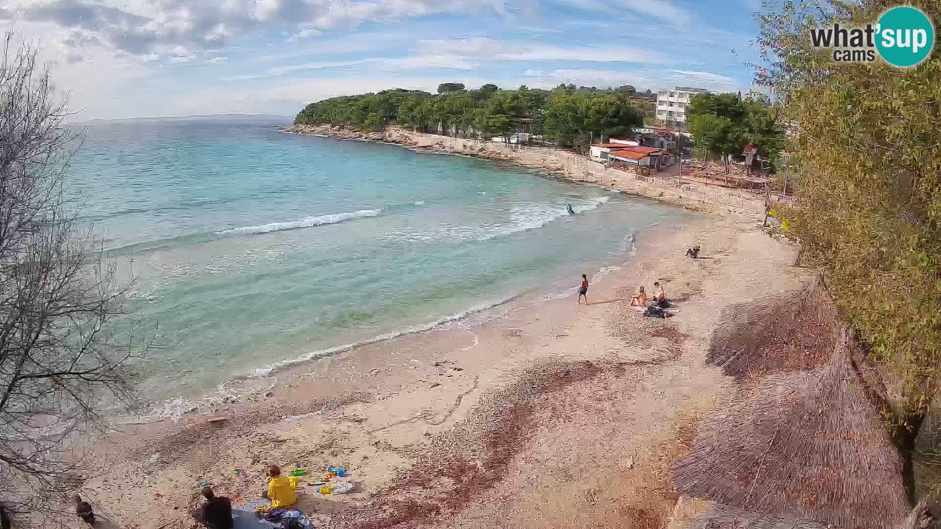 Plaža Slanica Murter – web kamera
