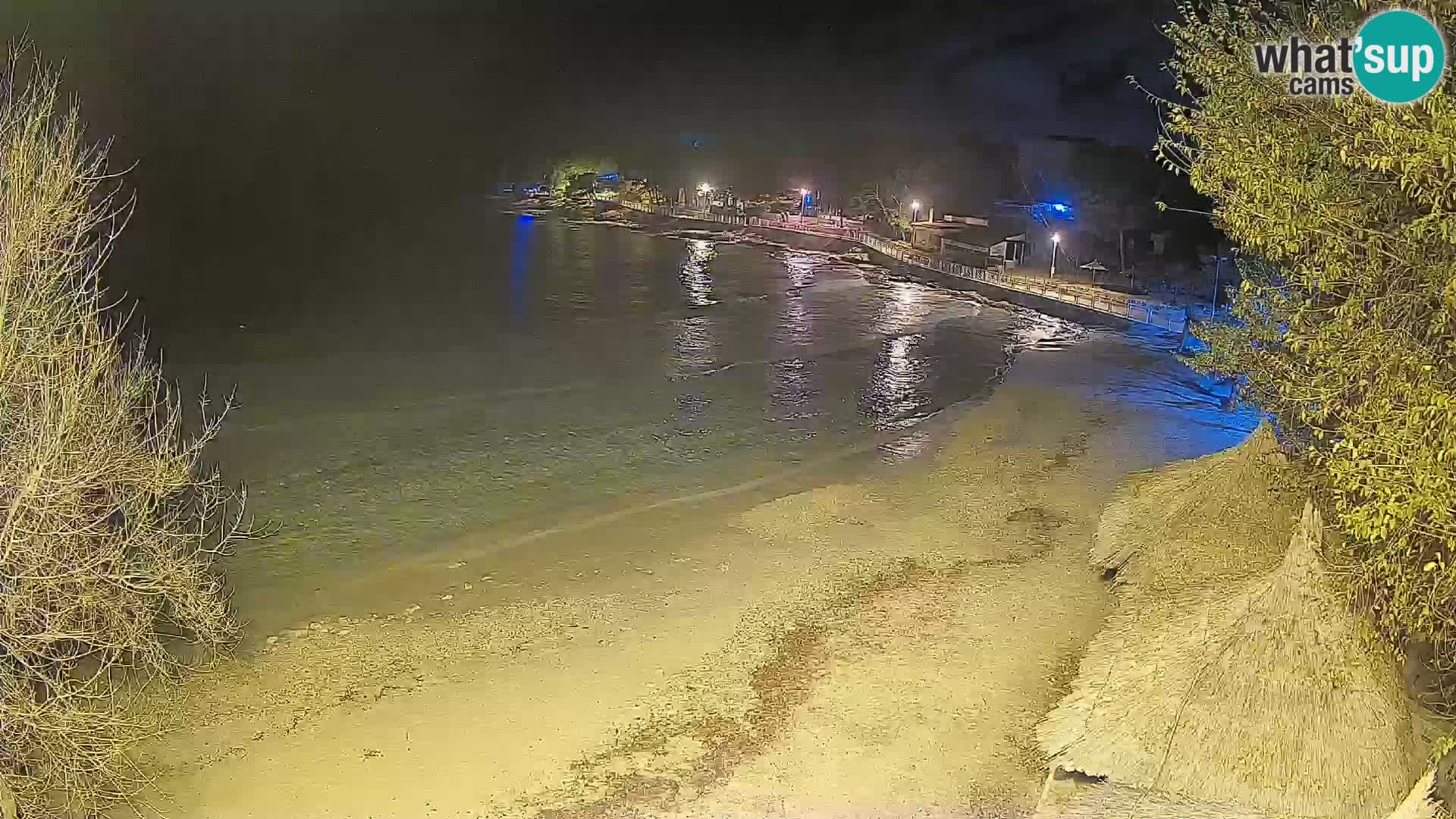 Strand Slanica Murter – webcam