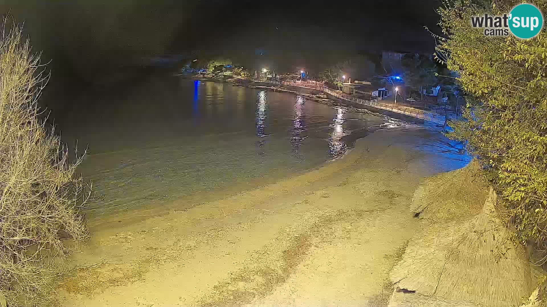 Strand Slanica Murter – webcam