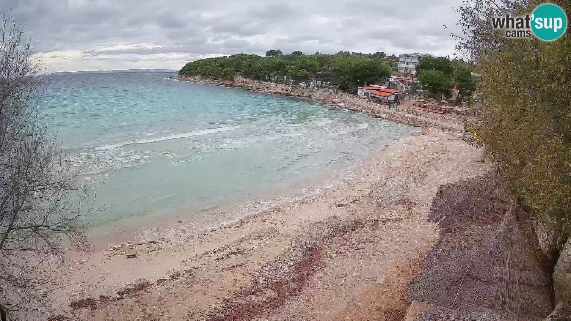 Strand Slanica Murter – webcam