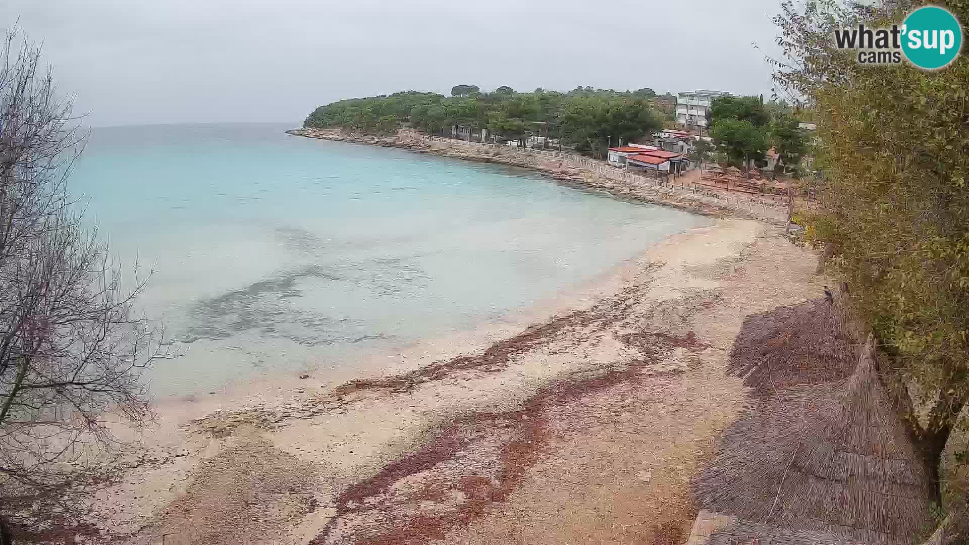 Plaža Slanica Murter – kamera v živo