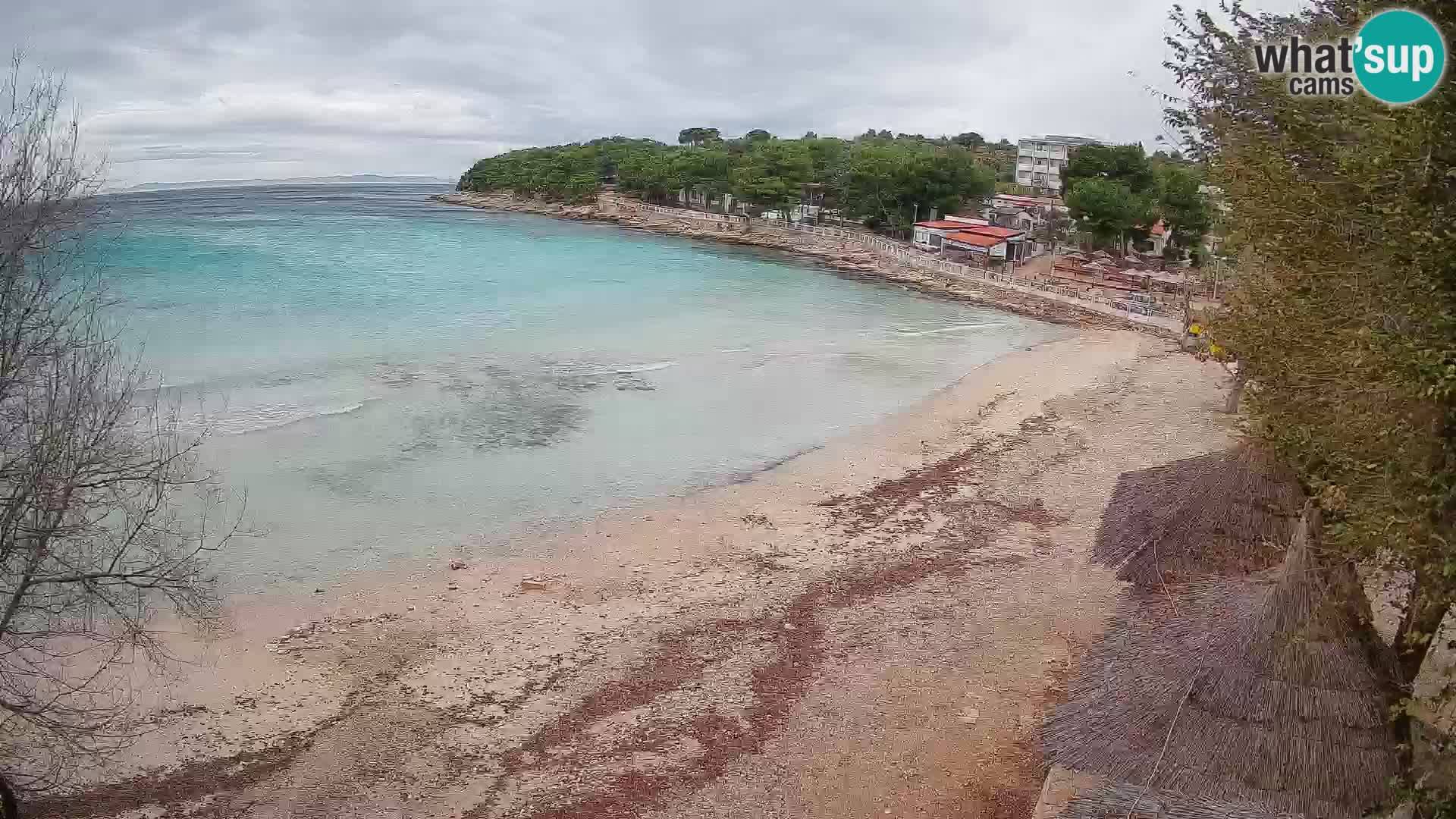 Strand Slanica Murter – webcam