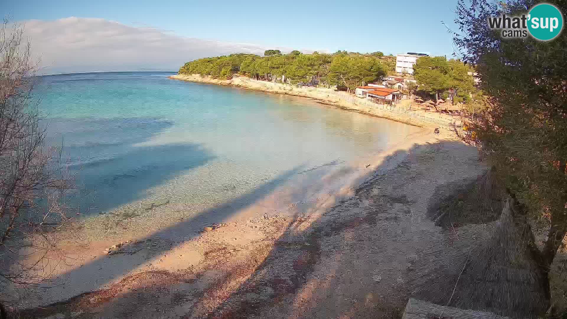 Strand Slanica Murter – webcam