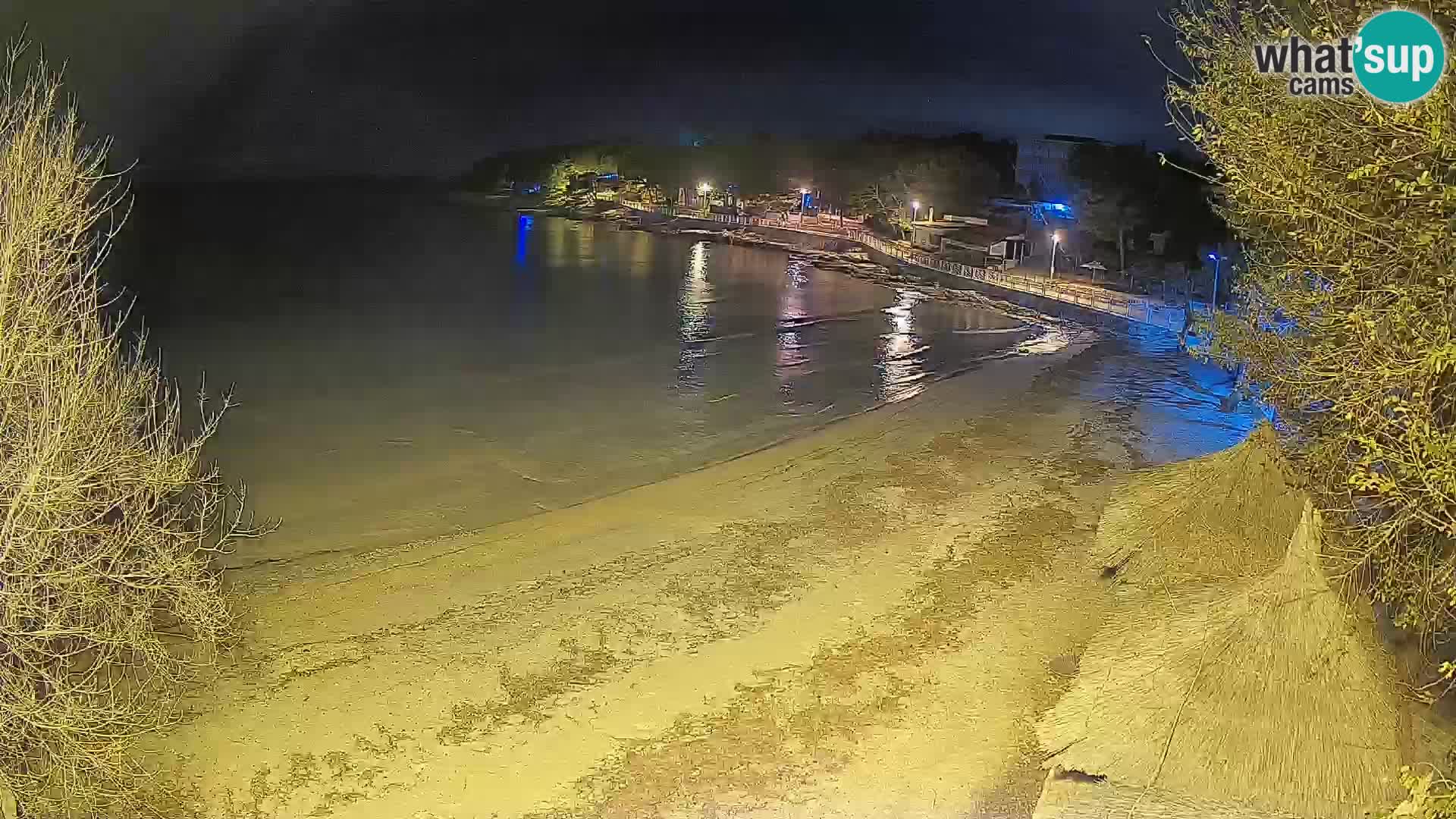 Plaža Slanica Murter – kamera v živo