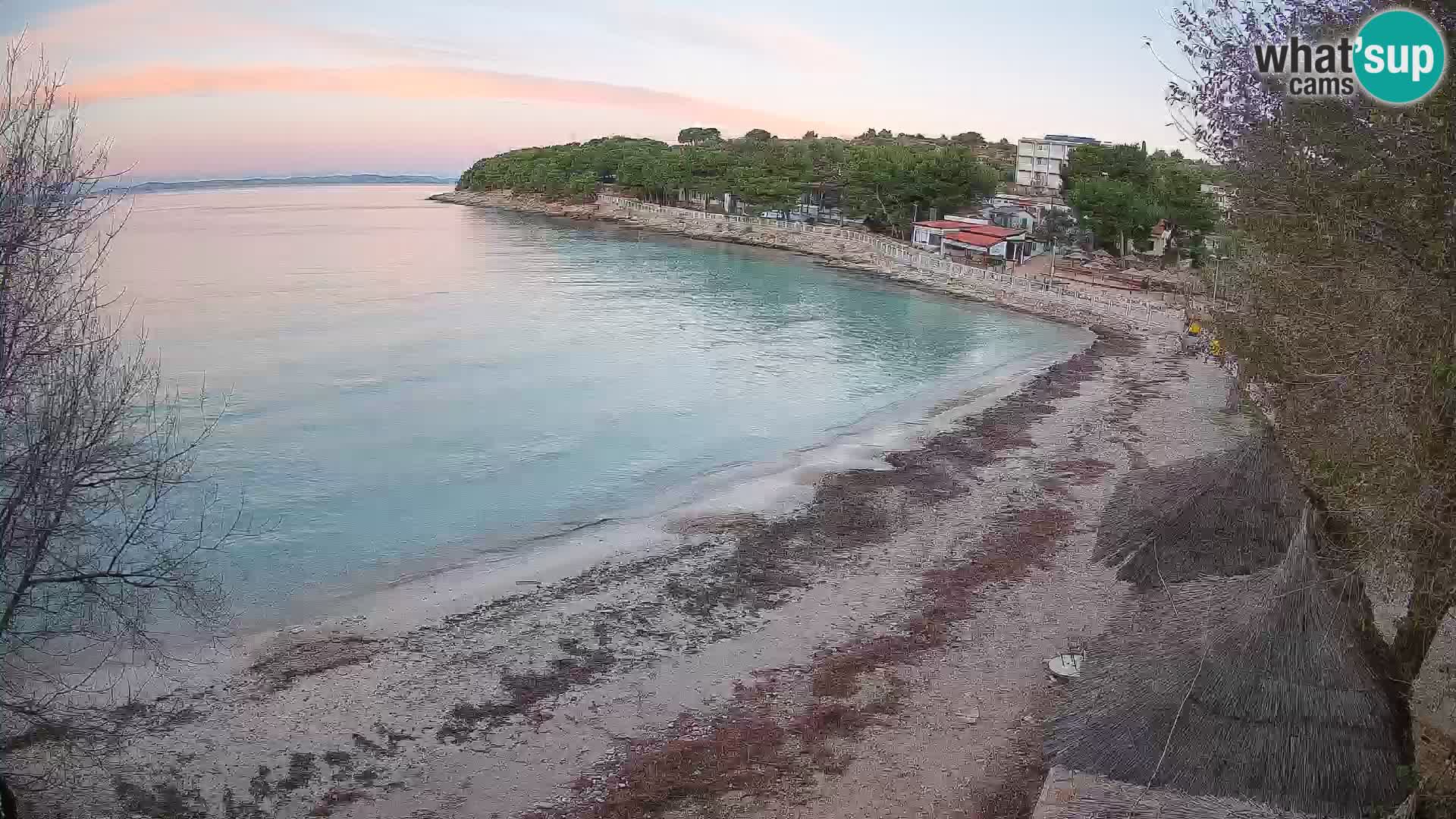 Plaža Slanica Murter – kamera v živo