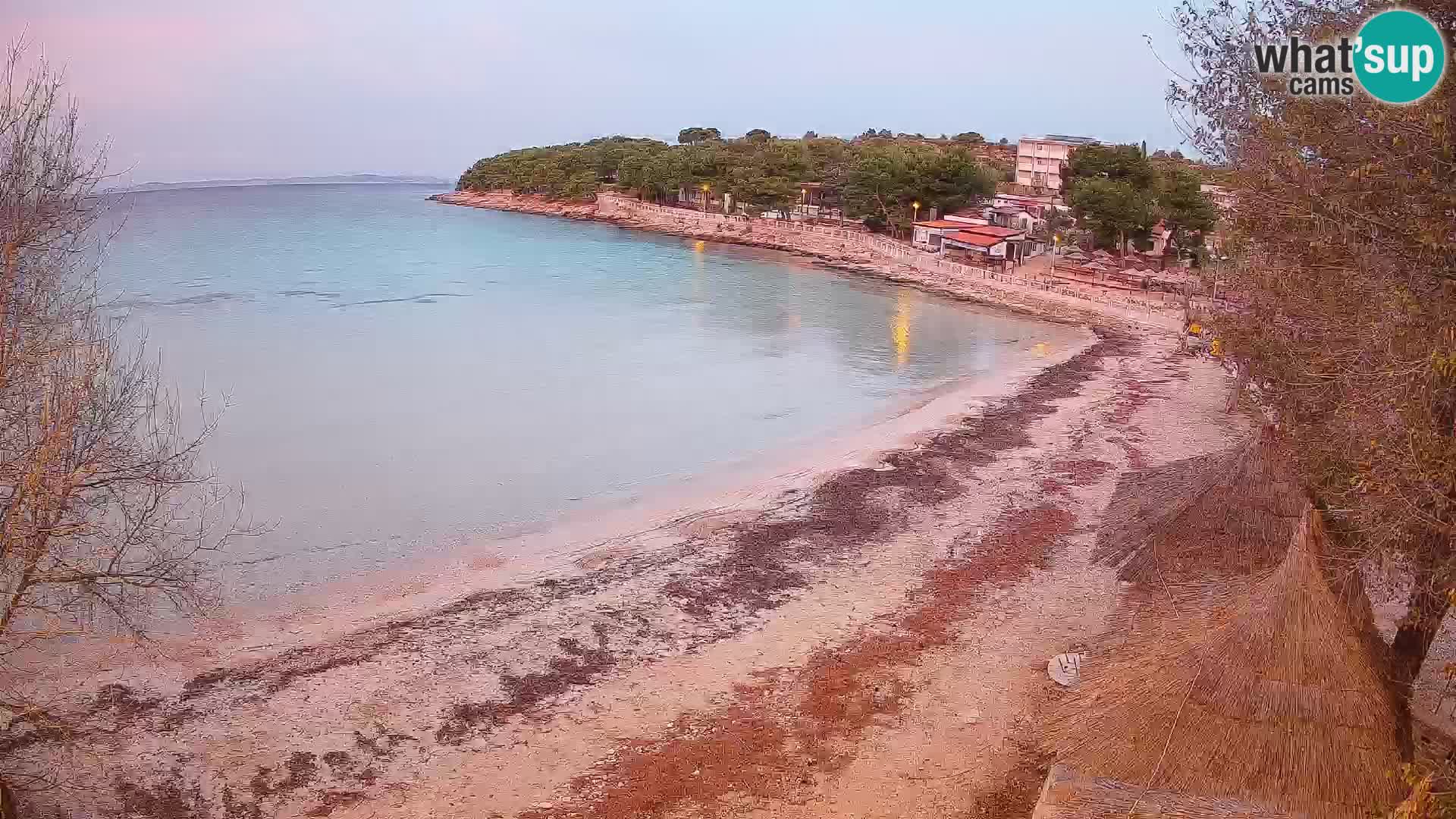 Strand Slanica Murter – webcam