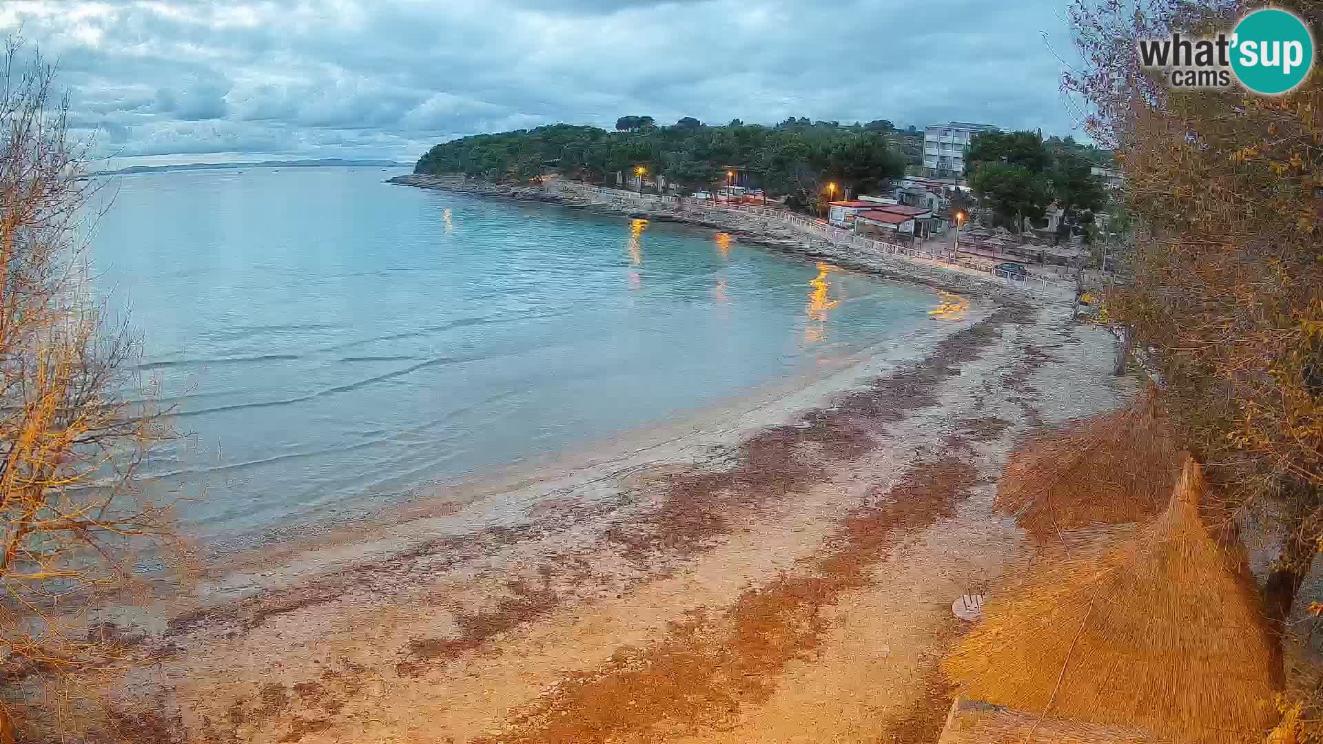 Strand Slanica Murter – webcam
