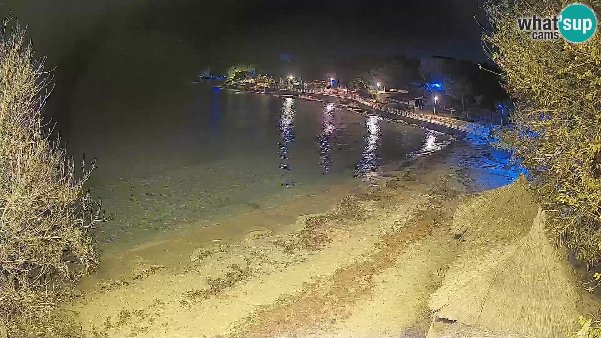 Plaža Slanica Murter – web kamera