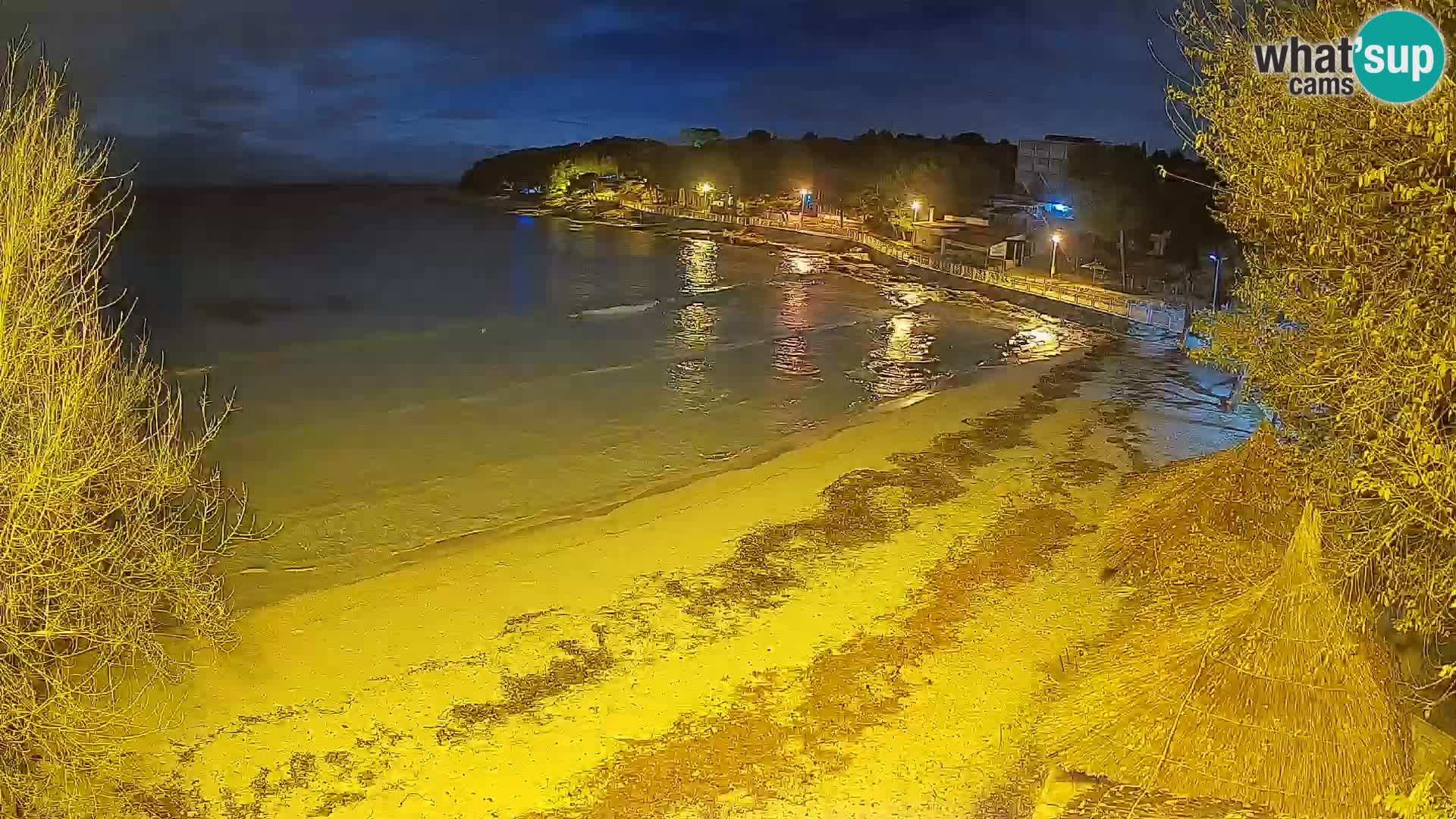 Strand Slanica Murter – webcam