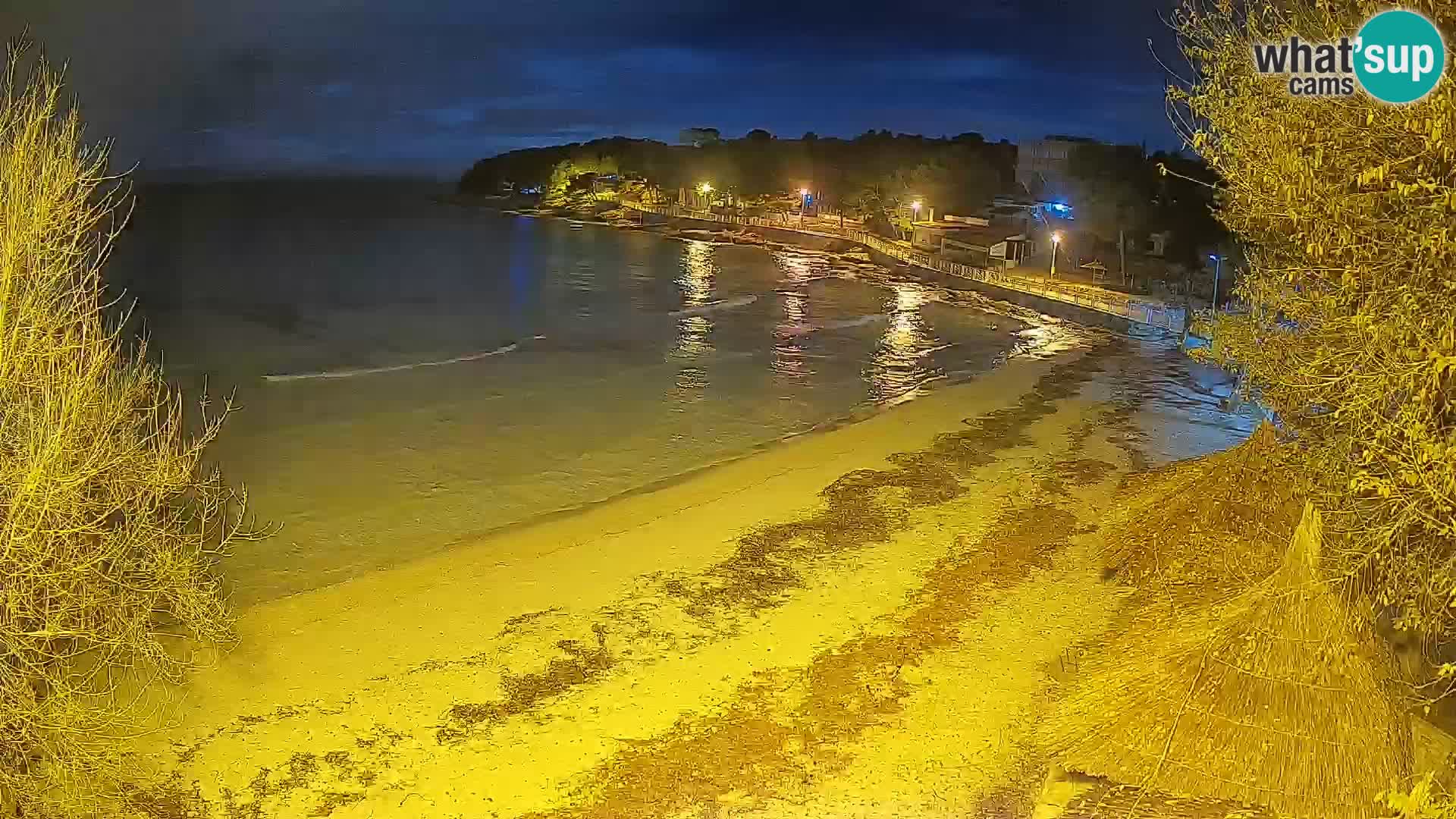 Strand Slanica Murter – webcam