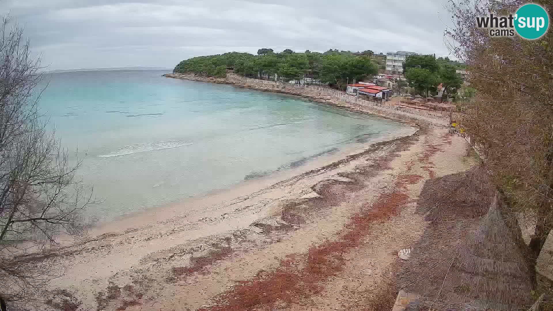 Strand Slanica Murter – webcam