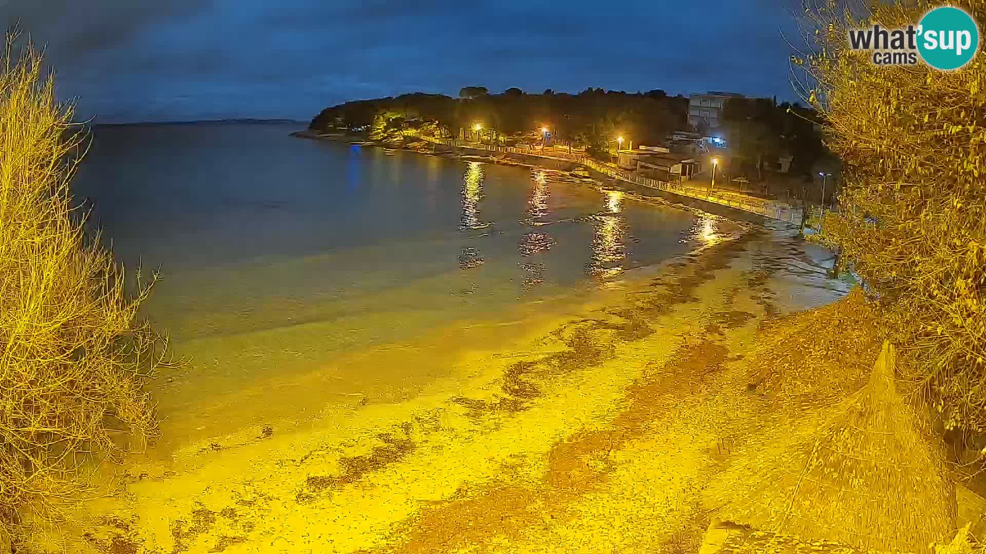 Strand Slanica Murter – webcam