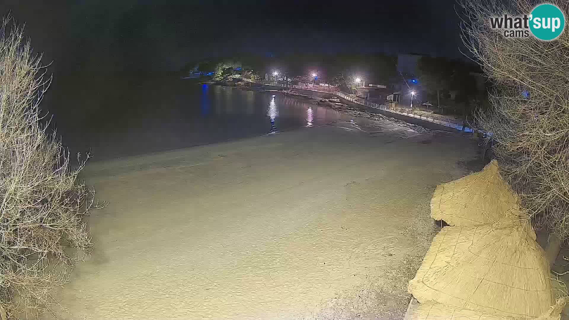 Strand Slanica Murter – webcam