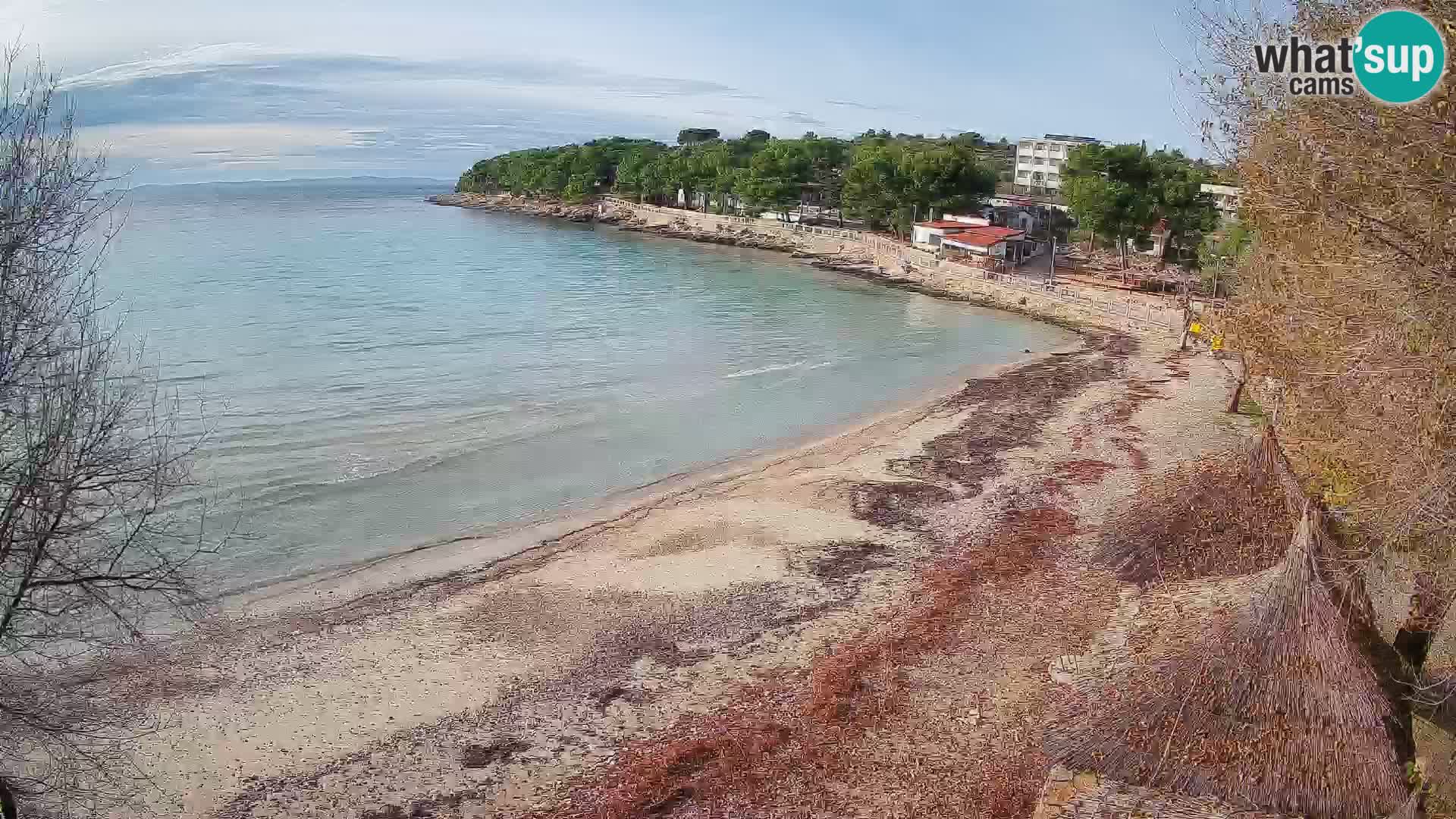 Strand Slanica Murter – webcam